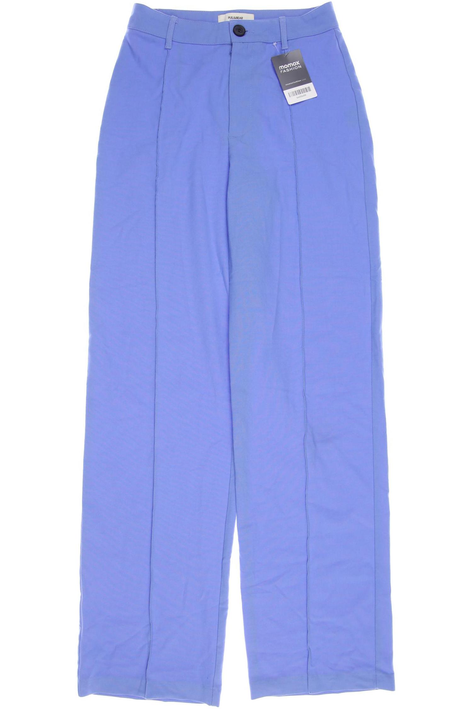 

Pull & Bear Damen Stoffhose, blau, Gr. 0