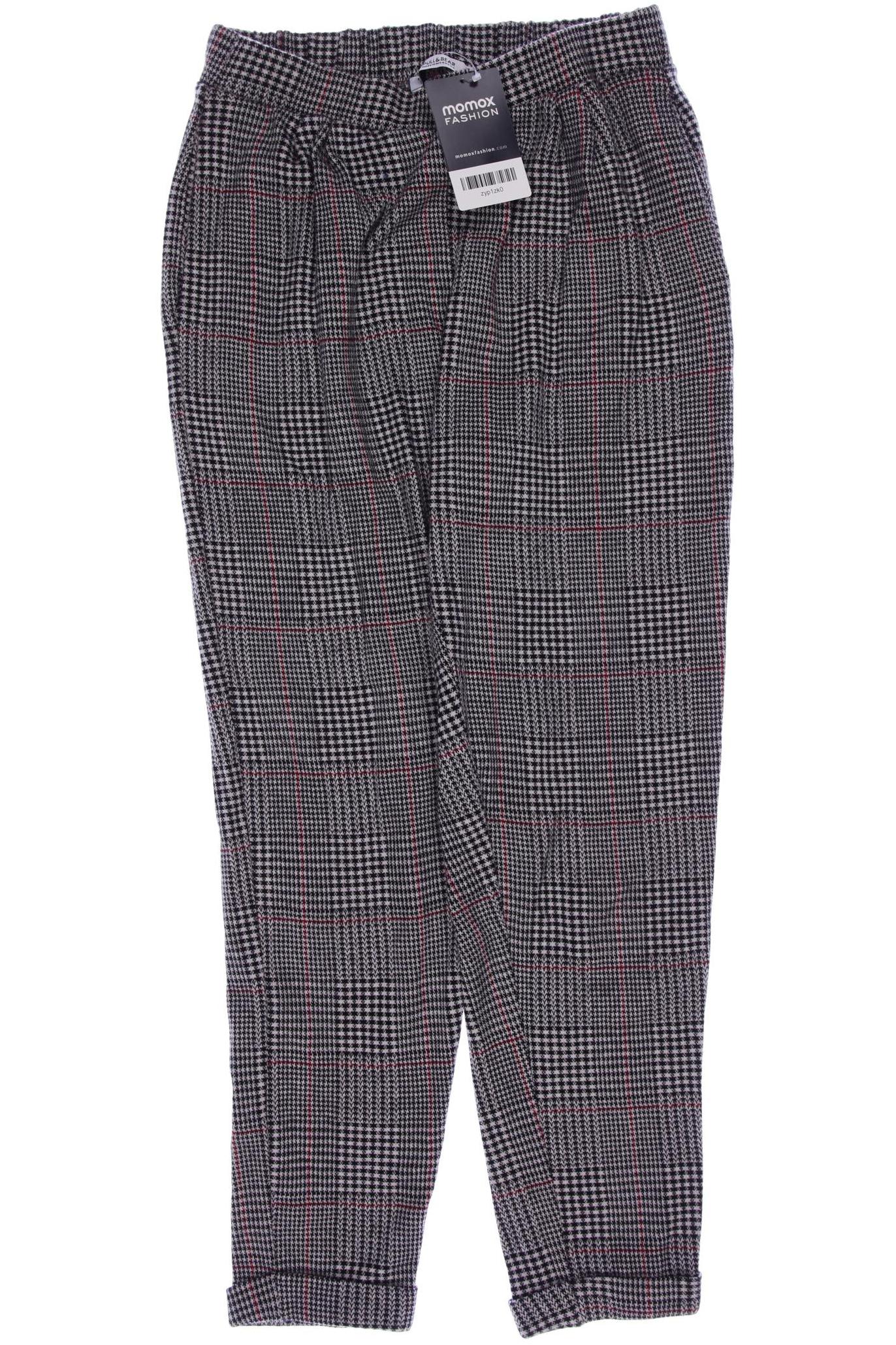 

Pull & Bear Damen Stoffhose, grau, Gr. 0