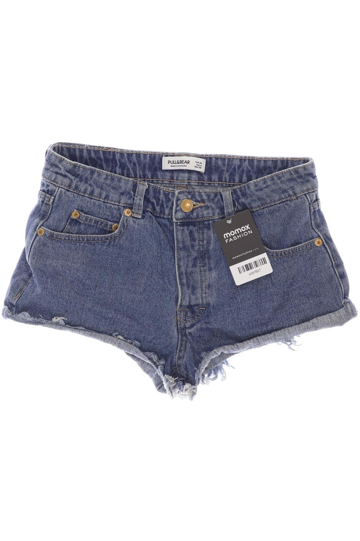 

Pull & Bear Damen Shorts, blau