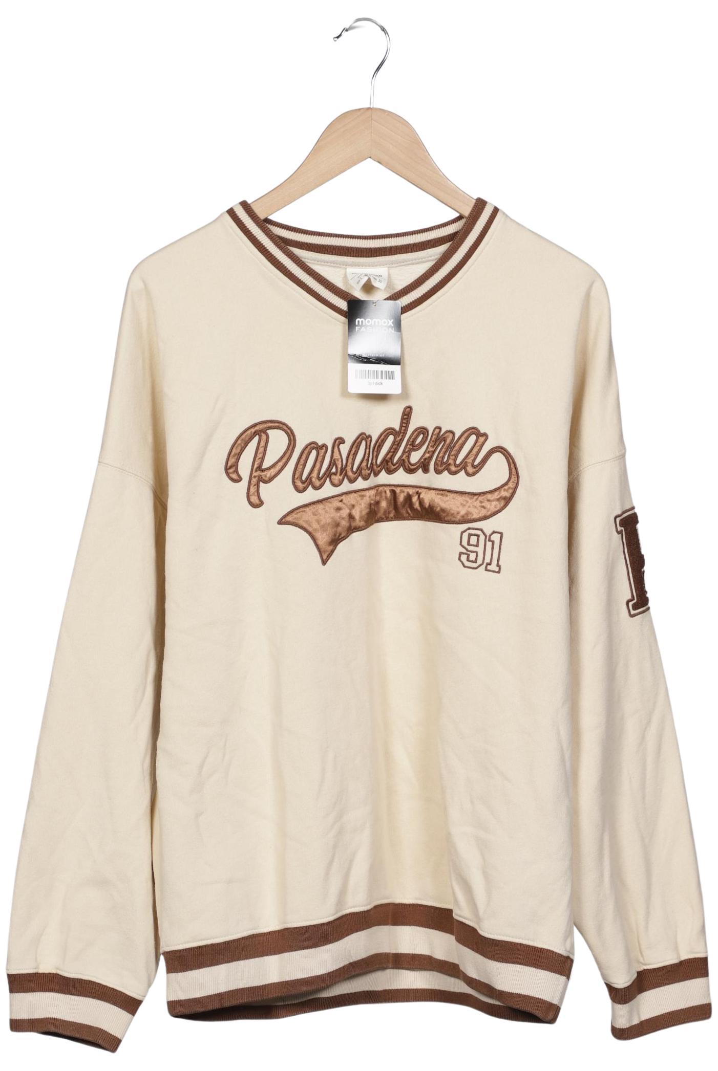 

Pull & Bear Damen Sweatshirt, cremeweiß, Gr. 42