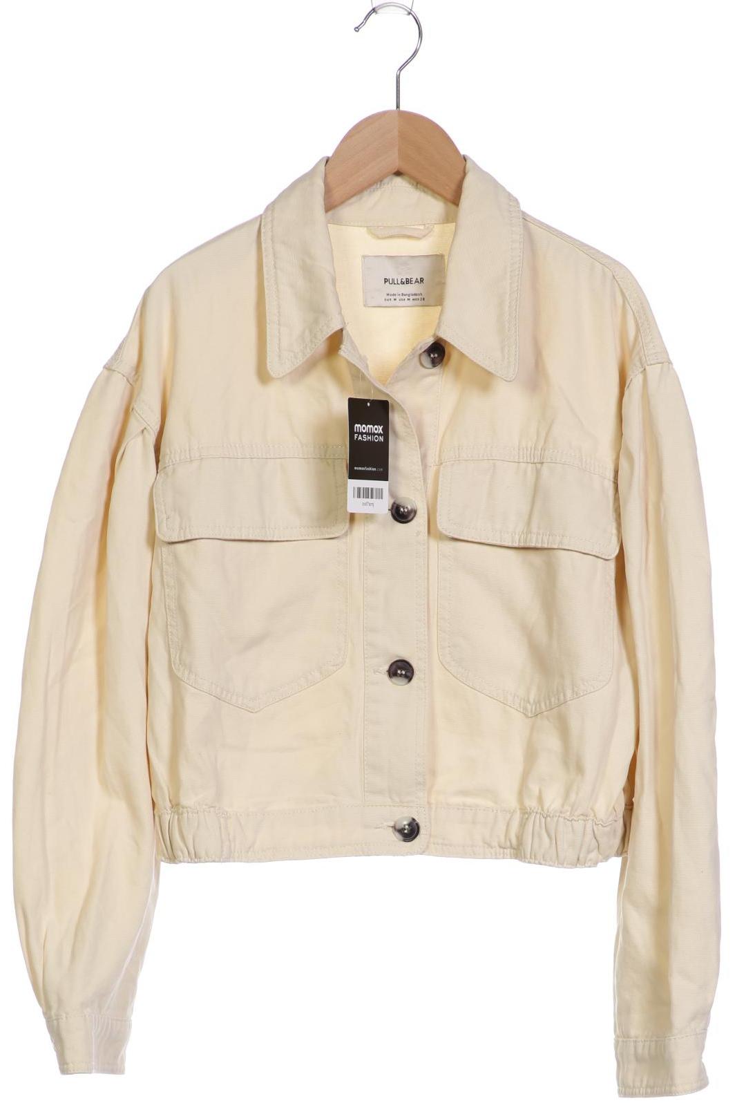 

Pull & Bear Damen Jacke, cremeweiß, Gr. 38