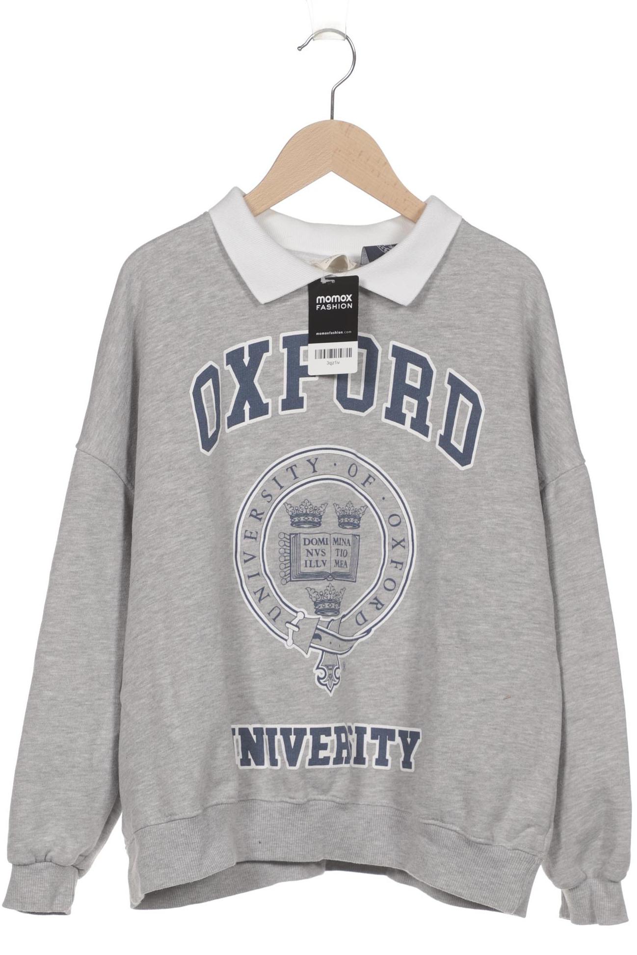 

Pull & Bear Damen Sweatshirt, grau, Gr. 36