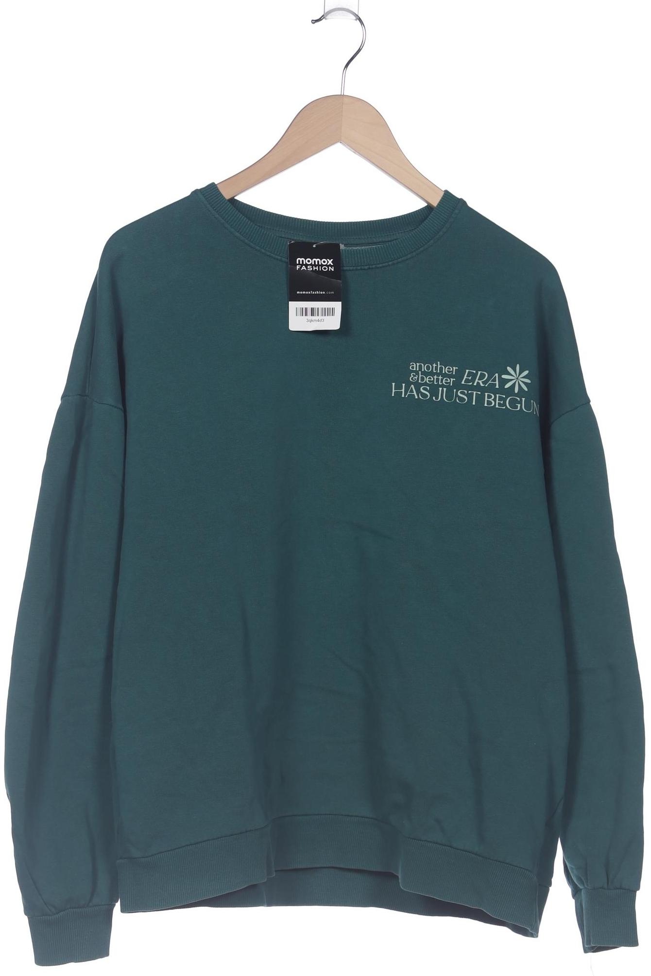 

Pull & Bear Damen Sweatshirt, türkis, Gr. 38