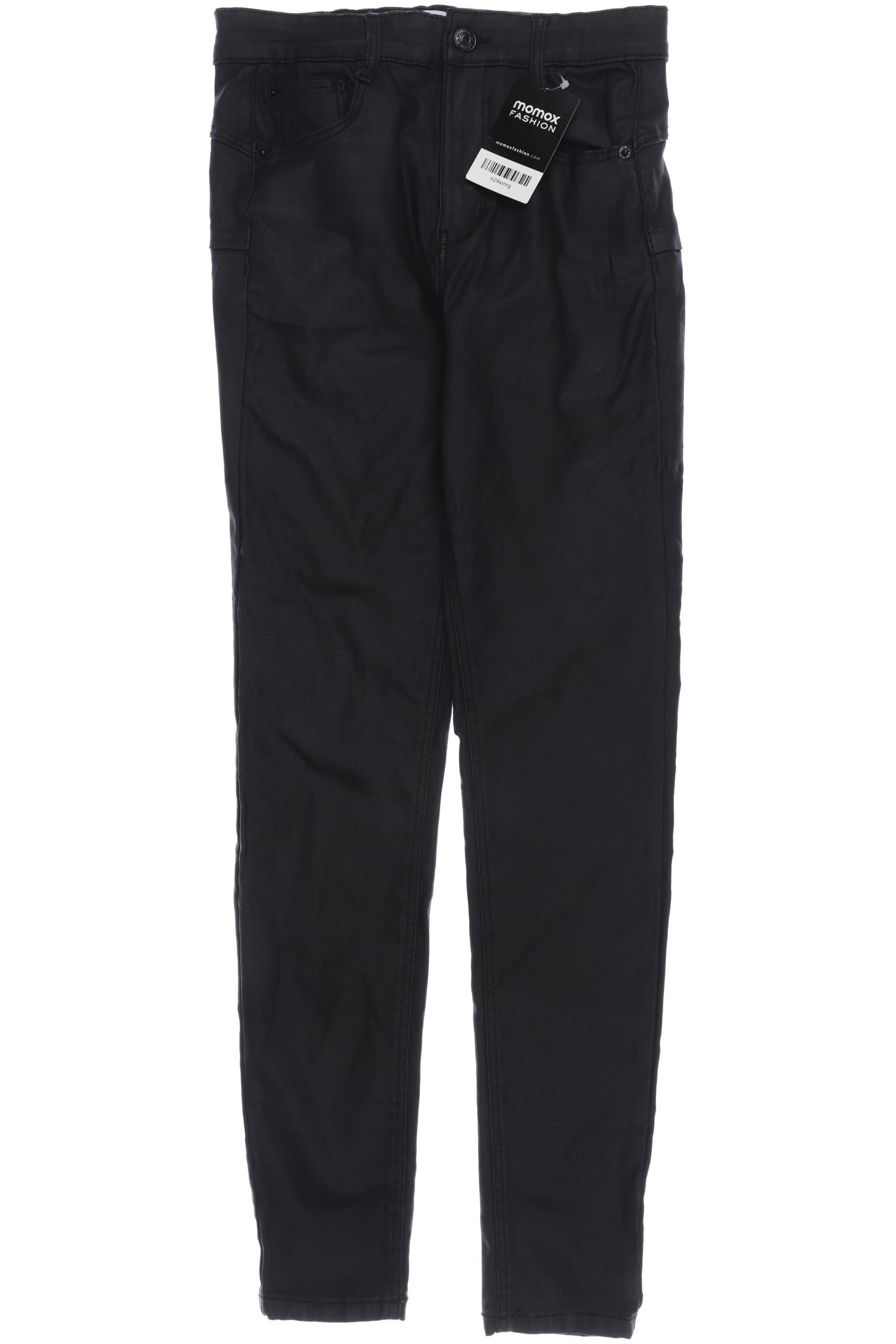 

Pull & Bear Damen Stoffhose, schwarz, Gr. 38