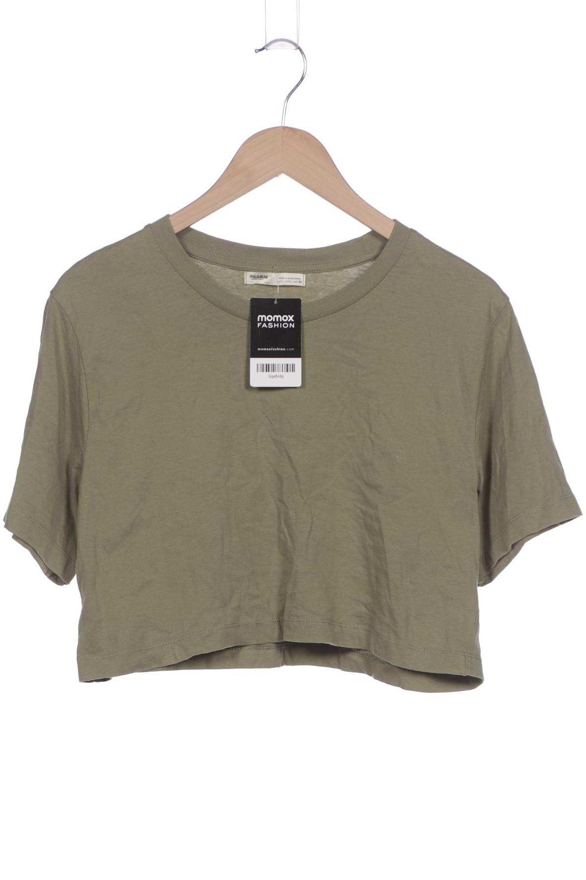 

Pull & Bear Damen T-Shirt, grün, Gr. 42