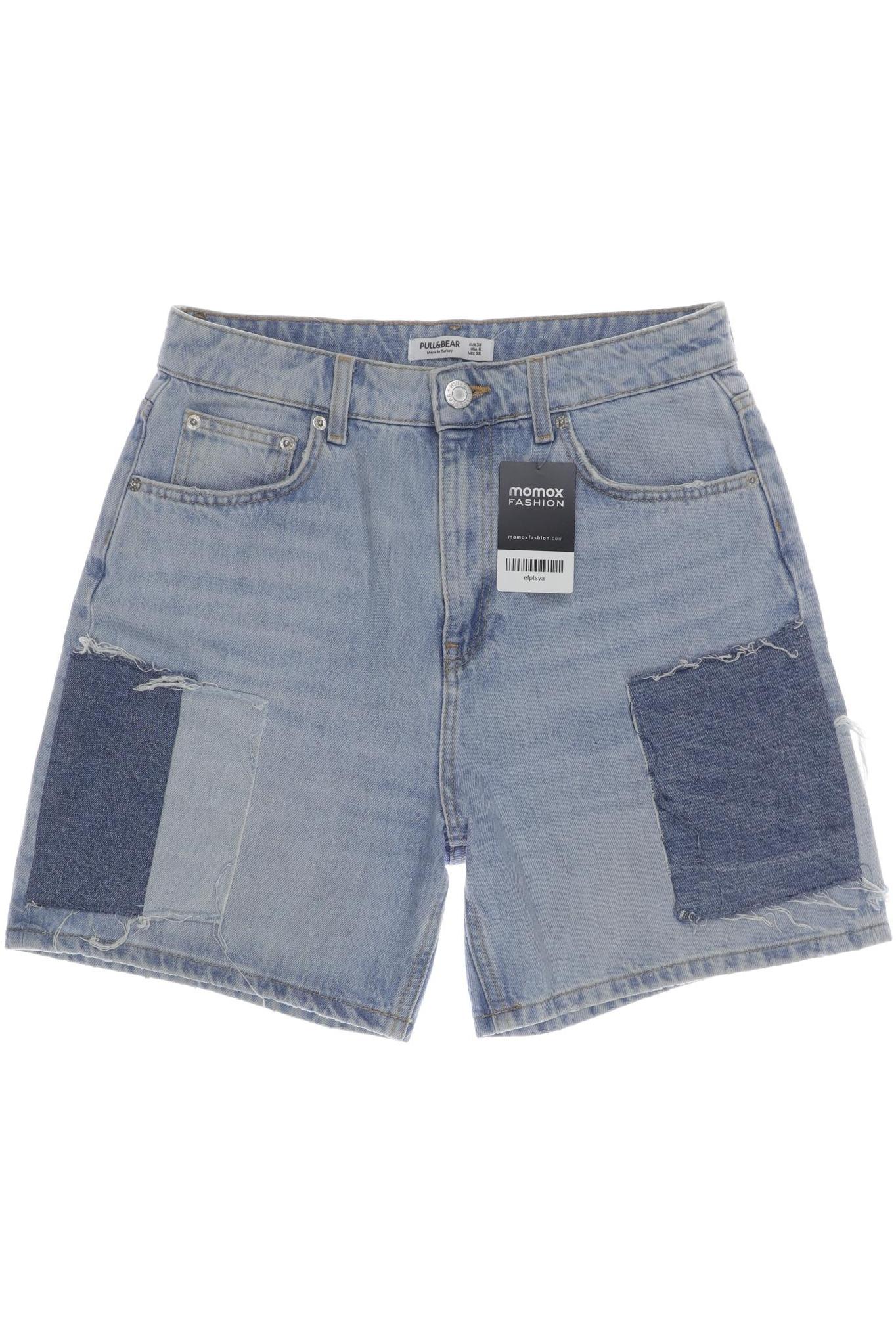 

Pull & Bear Damen Shorts, hellblau, Gr. 38