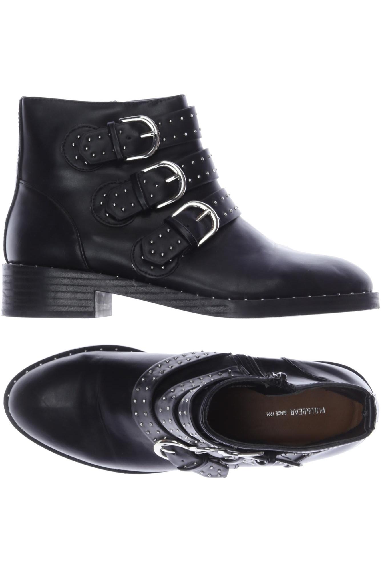 

Pull & Bear Damen Stiefelette, schwarz, Gr. 37