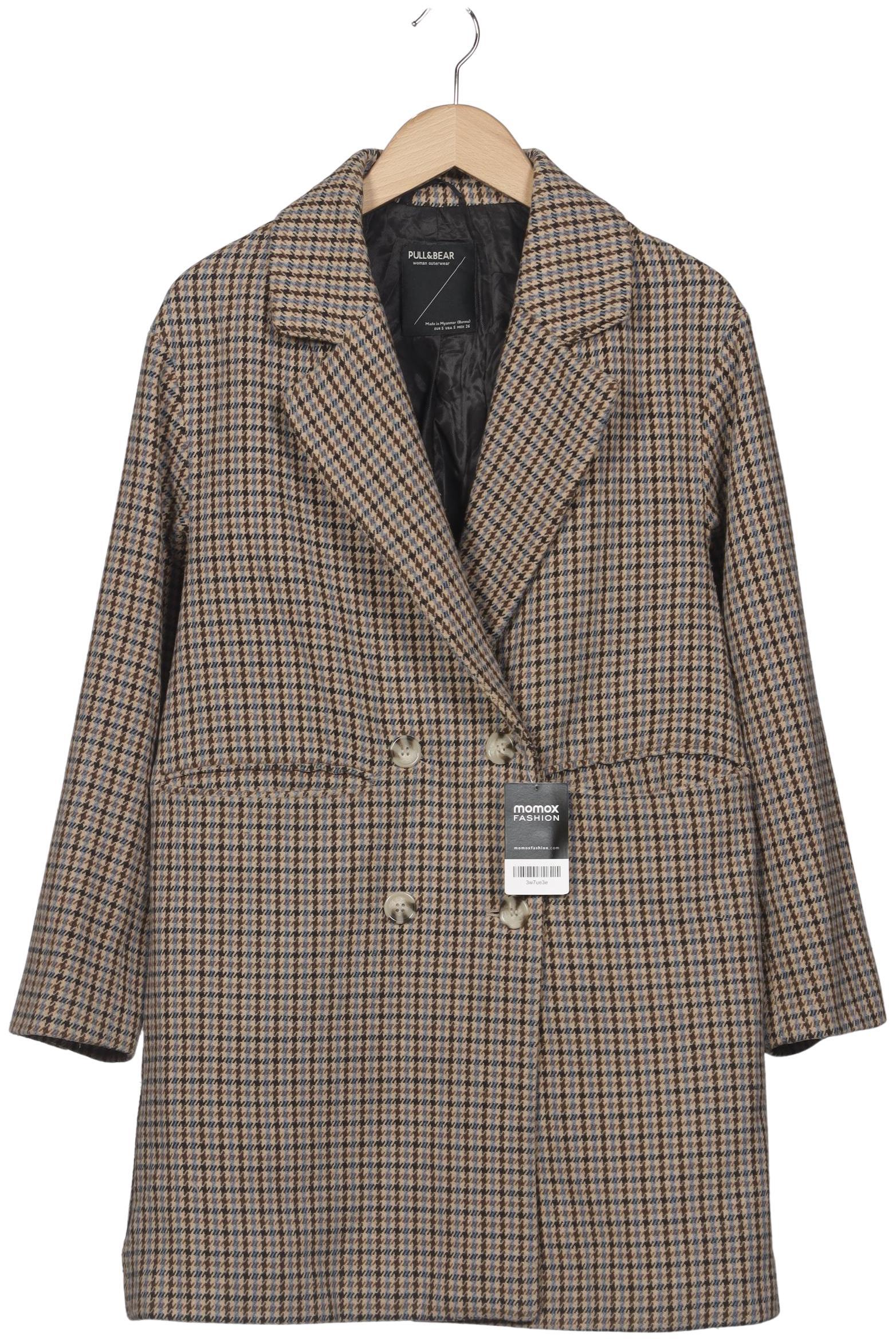 

Pull & Bear Damen Mantel, mehrfarbig, Gr. 36