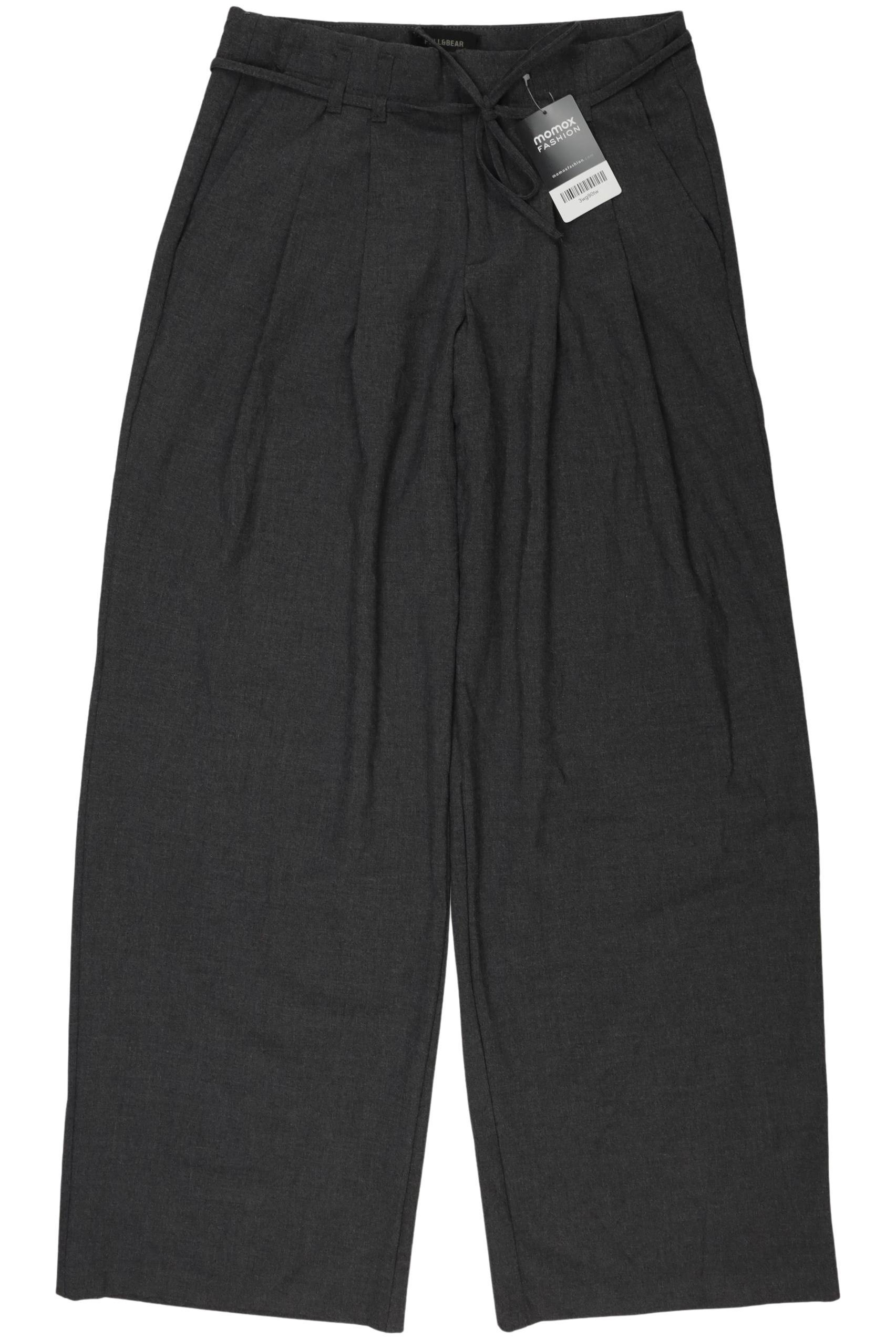 

Pull & Bear Damen Stoffhose, grau, Gr. 34