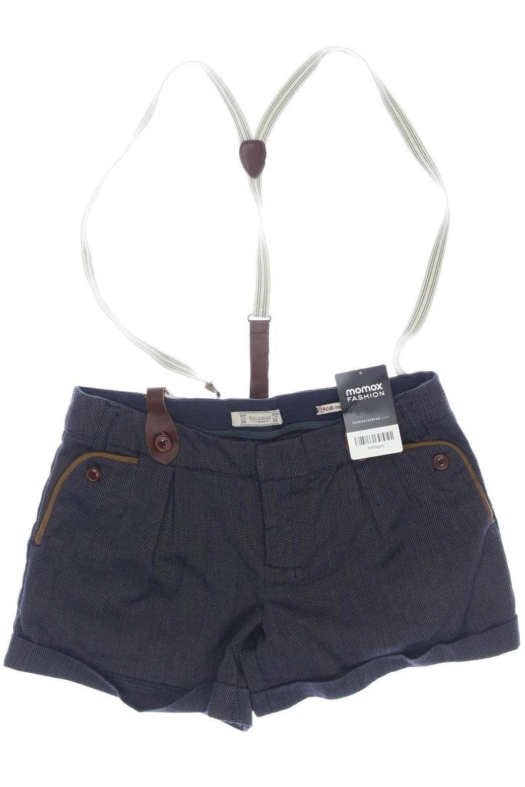 

Pull & Bear Damen Shorts, marineblau, Gr. 36