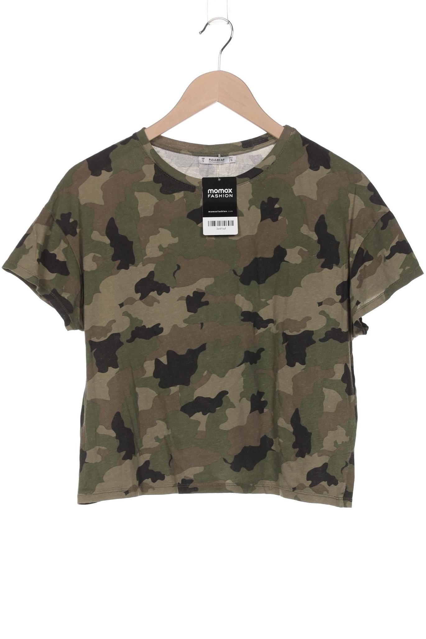 

Pull & Bear Damen T-Shirt, grün, Gr. 36