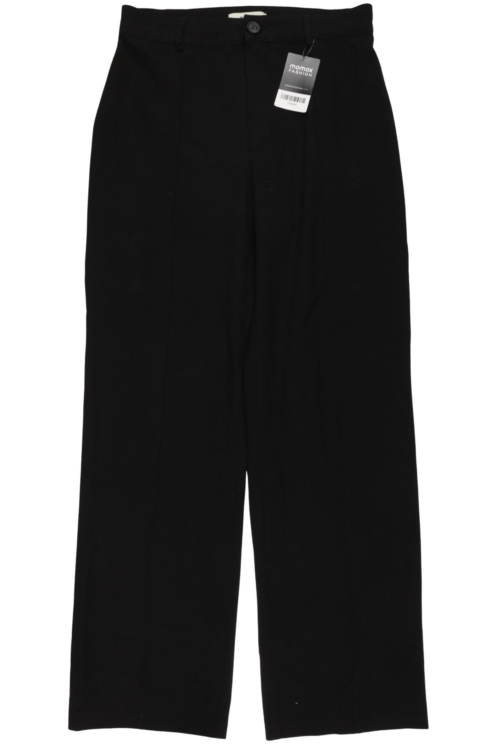 

Pull & Bear Damen Stoffhose, schwarz, Gr. 0