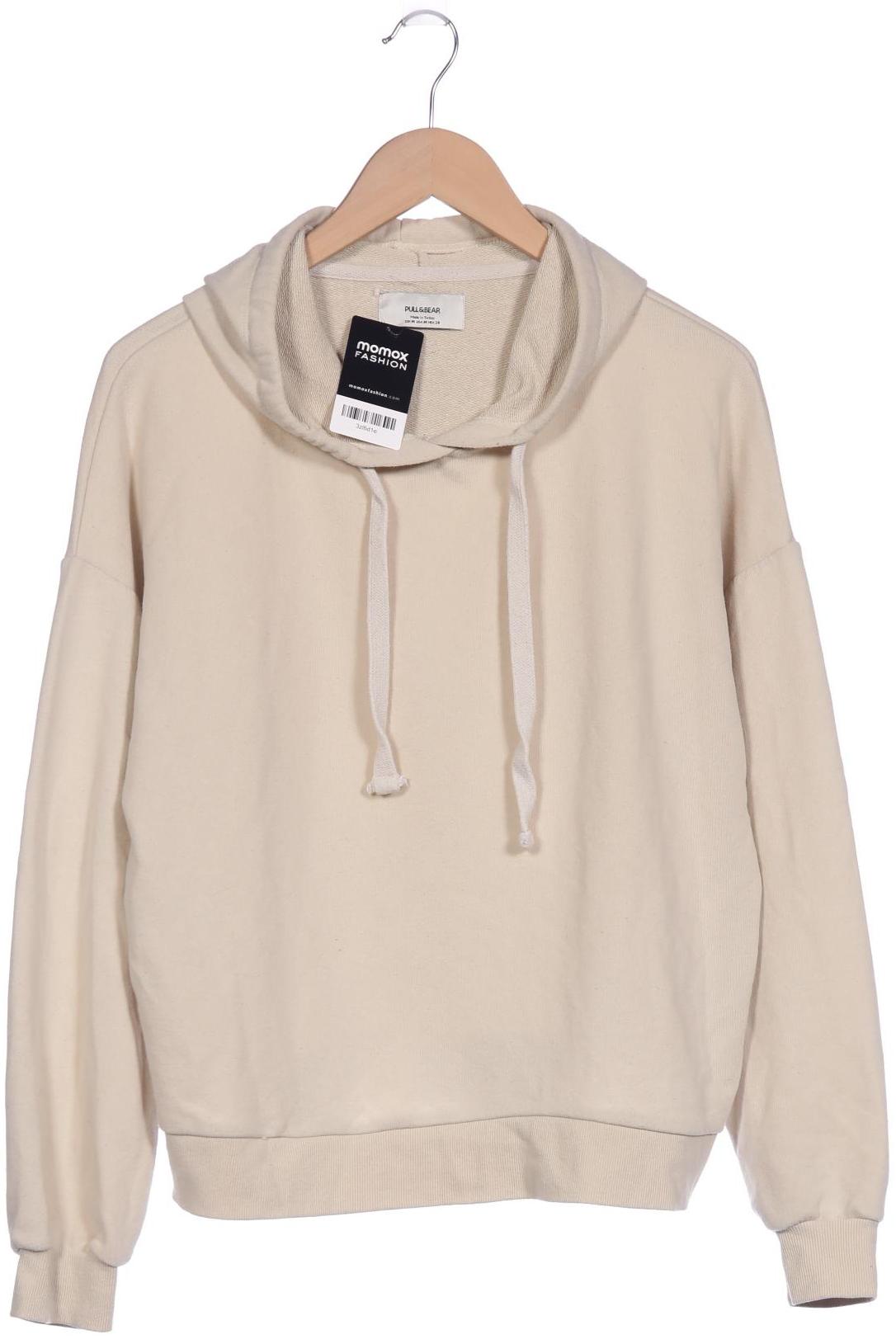 

Pull & Bear Damen Kapuzenpullover, cremeweiß, Gr. 38