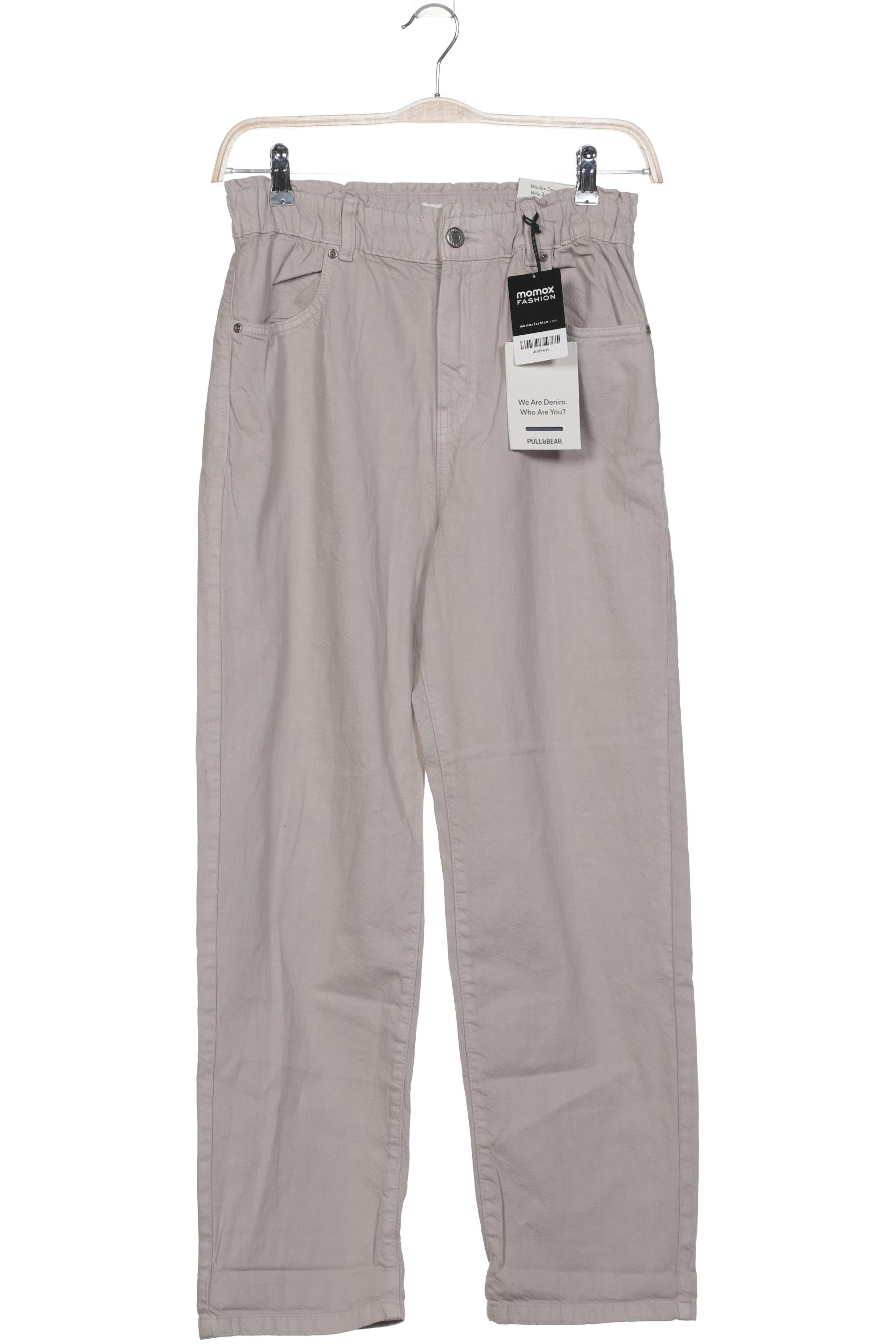 

Pull & Bear Damen Stoffhose, beige, Gr. 0