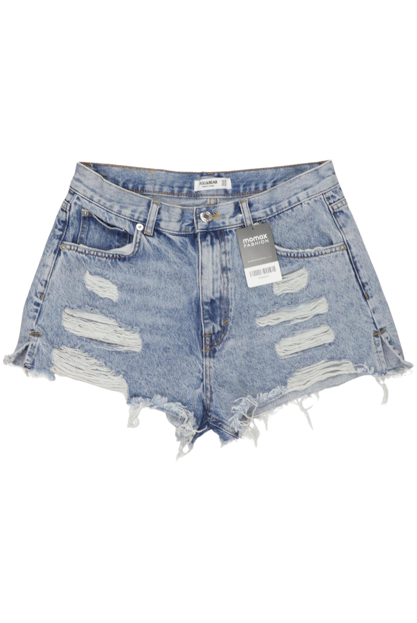 

Pull & Bear Damen Shorts, blau, Gr. 42