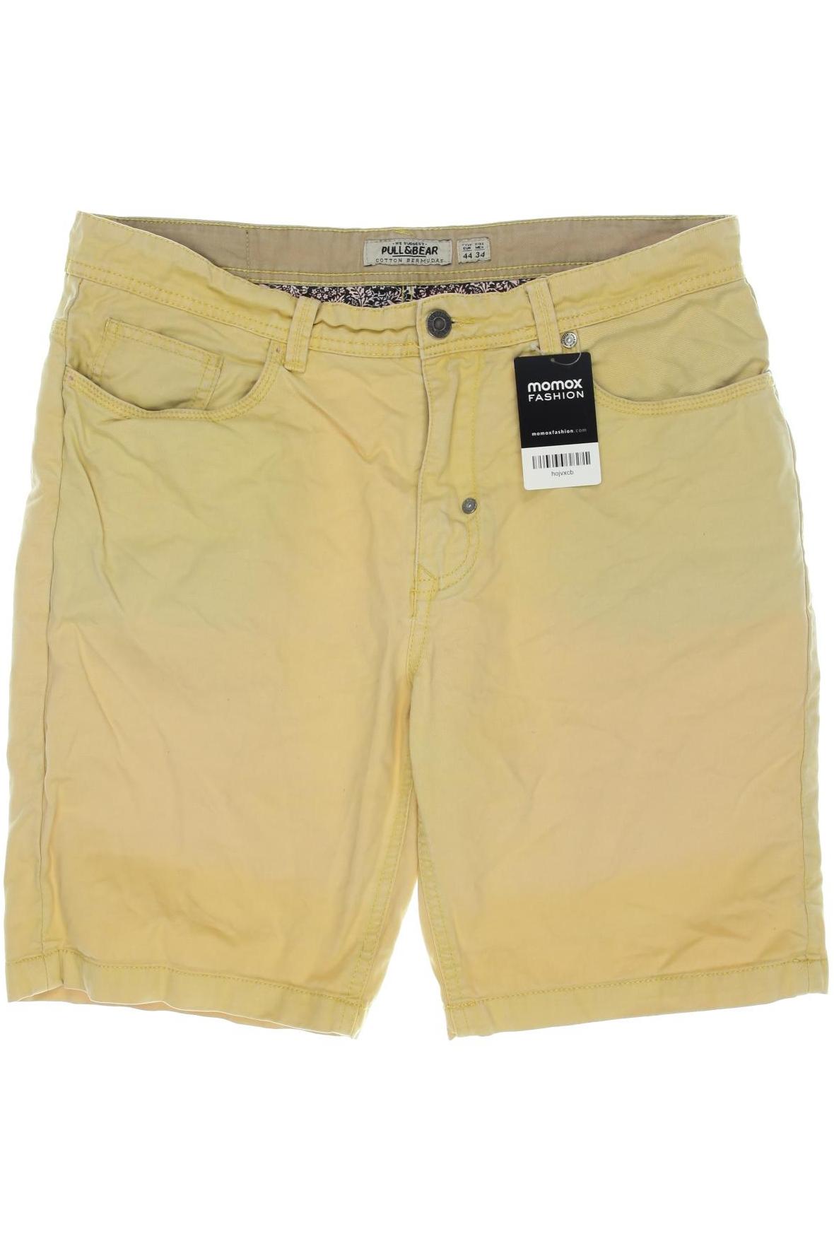 

Pull & Bear Damen Shorts, gelb, Gr. 44