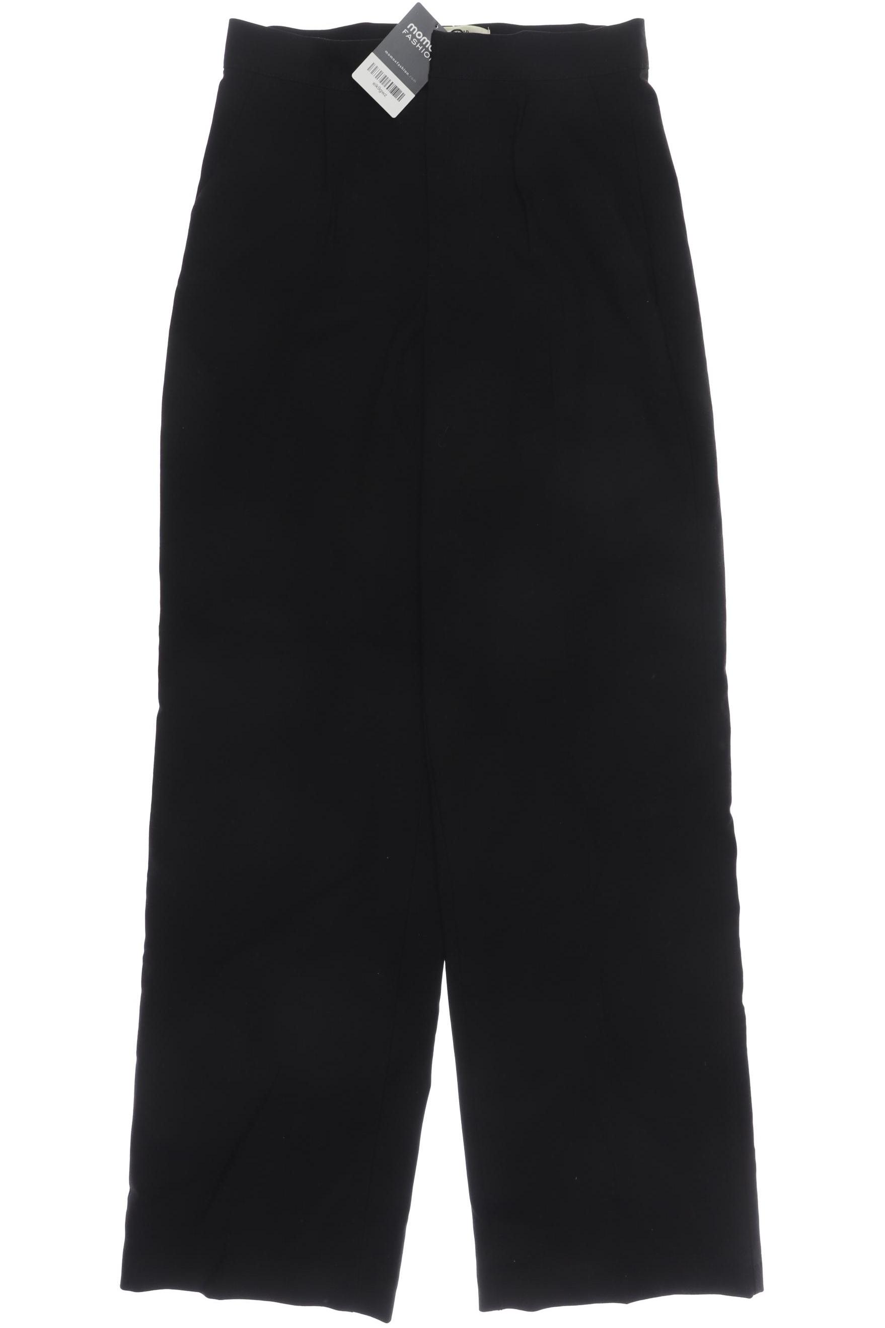 

Pull & Bear Damen Stoffhose, schwarz, Gr. 0