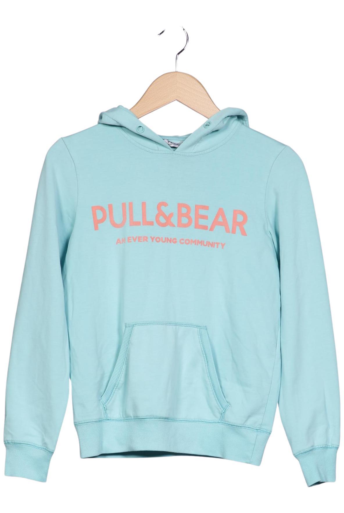 

Pull & Bear Damen Kapuzenpullover, hellblau, Gr. 38