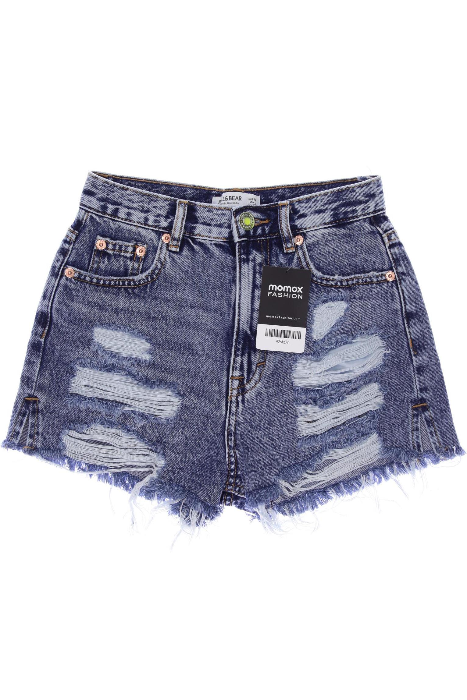 

Pull & Bear Damen Shorts, marineblau