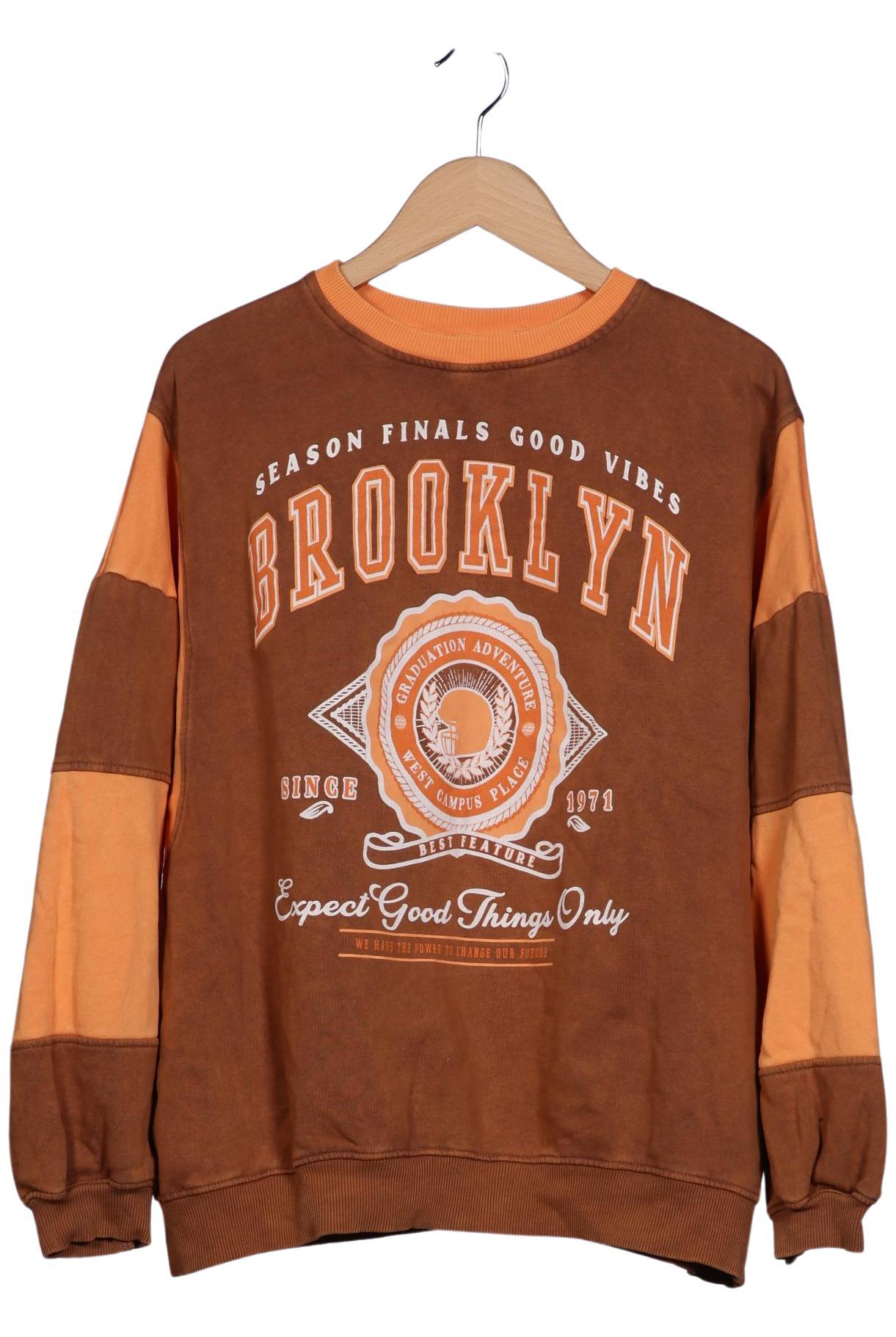 

Pull & Bear Damen Sweatshirt, mehrfarbig, Gr. 38