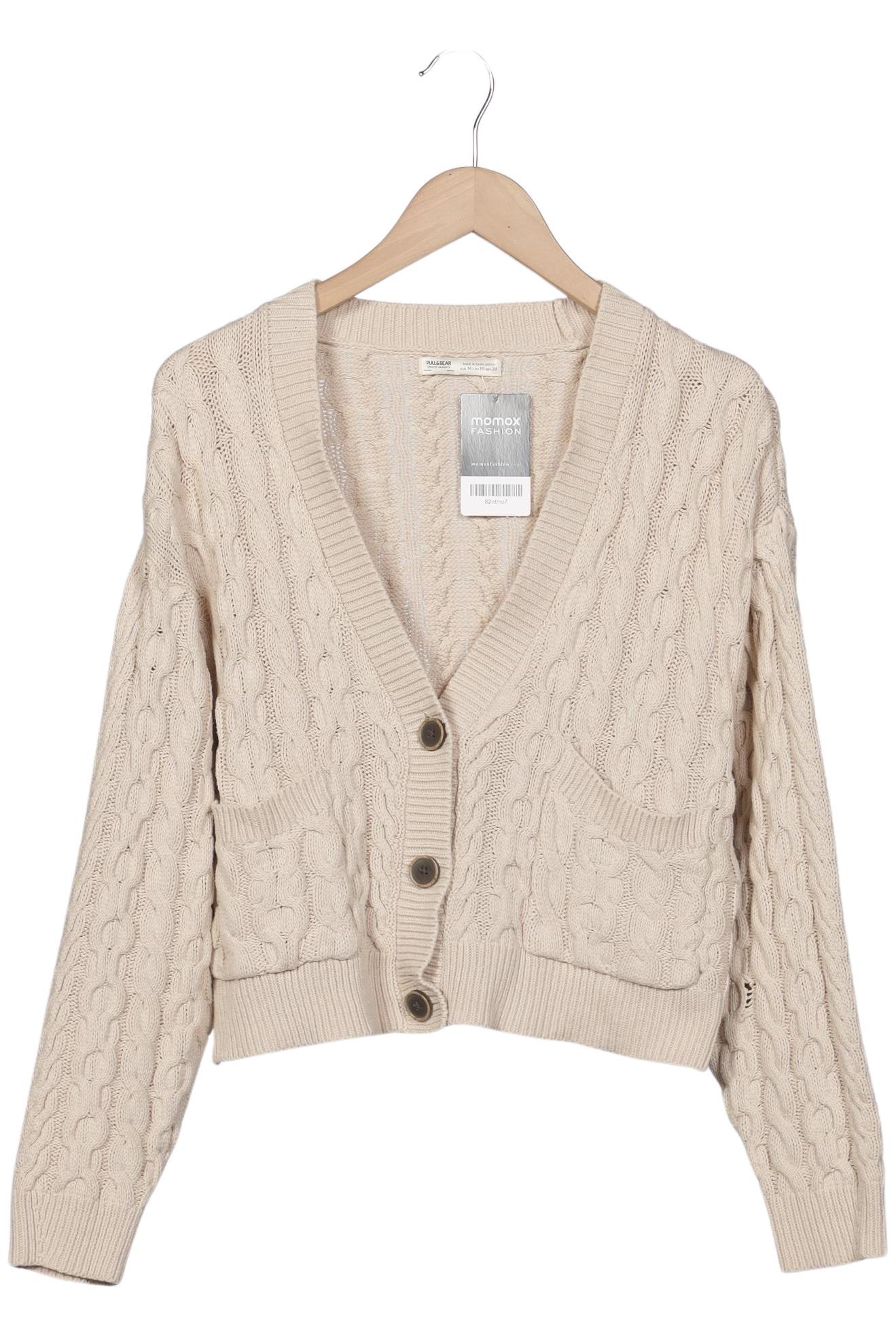 

Pull & Bear Damen Strickjacke, beige, Gr. 38