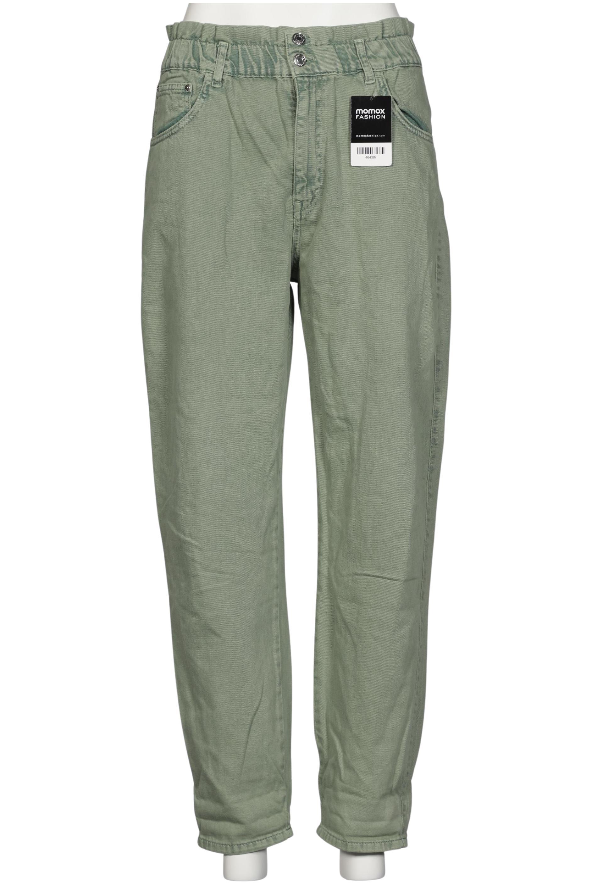

Pull & Bear Damen Jeans, grün, Gr. 42
