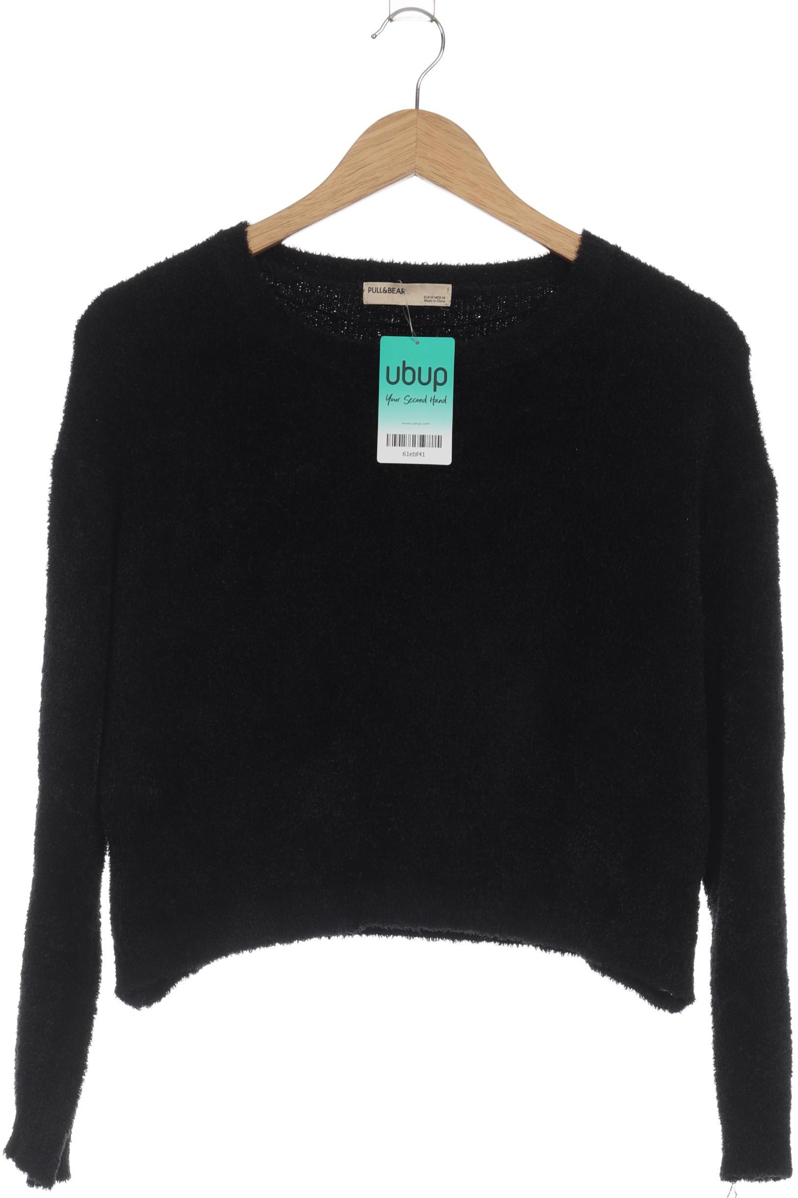 

Pull & Bear Damen Pullover, schwarz, Gr. 38