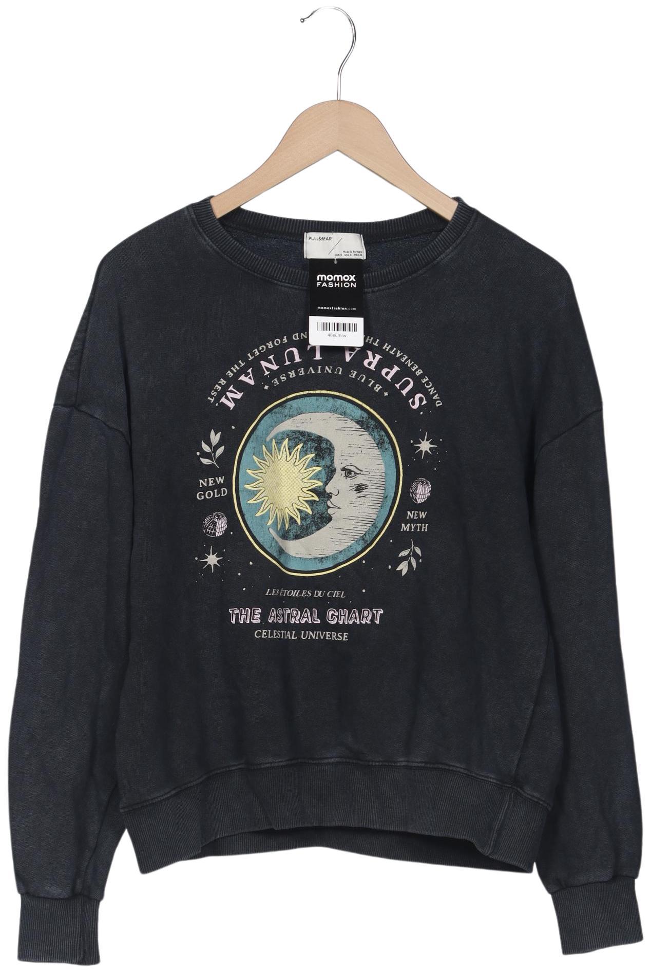 

Pull & Bear Damen Sweatshirt, schwarz, Gr. 36