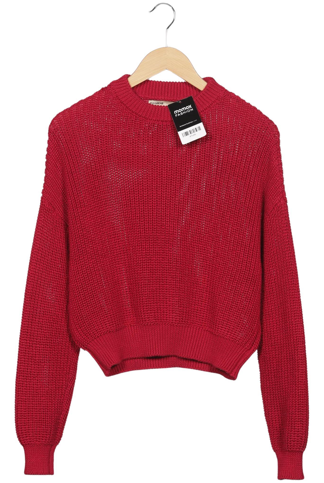 

Pull & Bear Damen Pullover, rot, Gr. 38