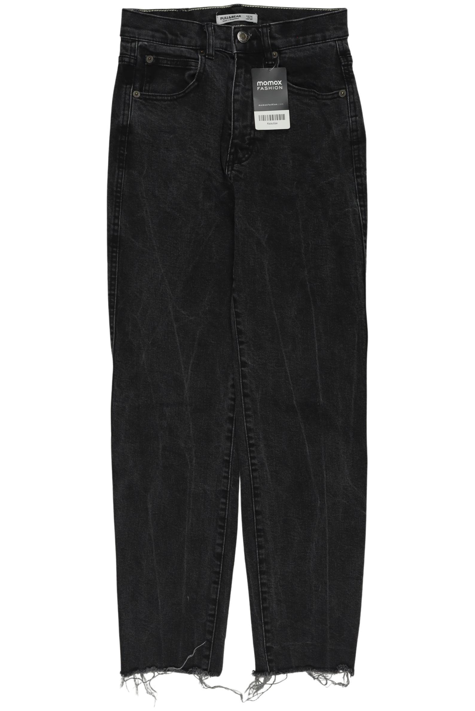 

Pull & Bear Damen Jeans, schwarz, Gr. 34