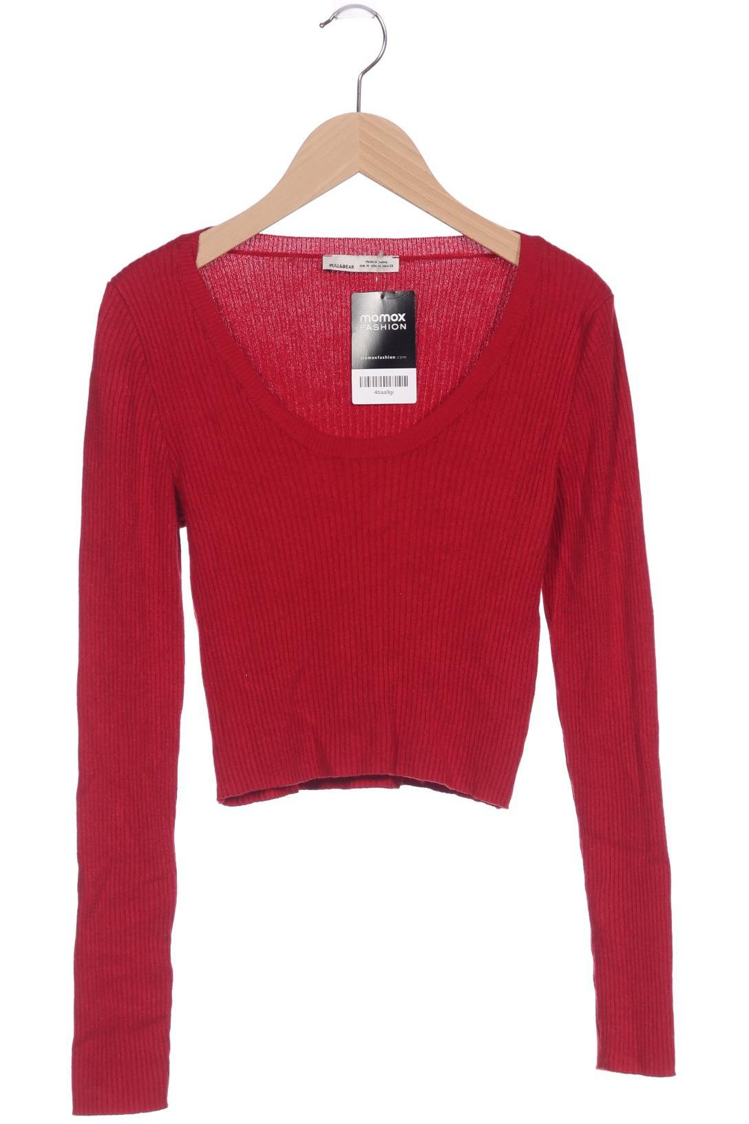 

Pull & Bear Damen Pullover, rot, Gr. 38