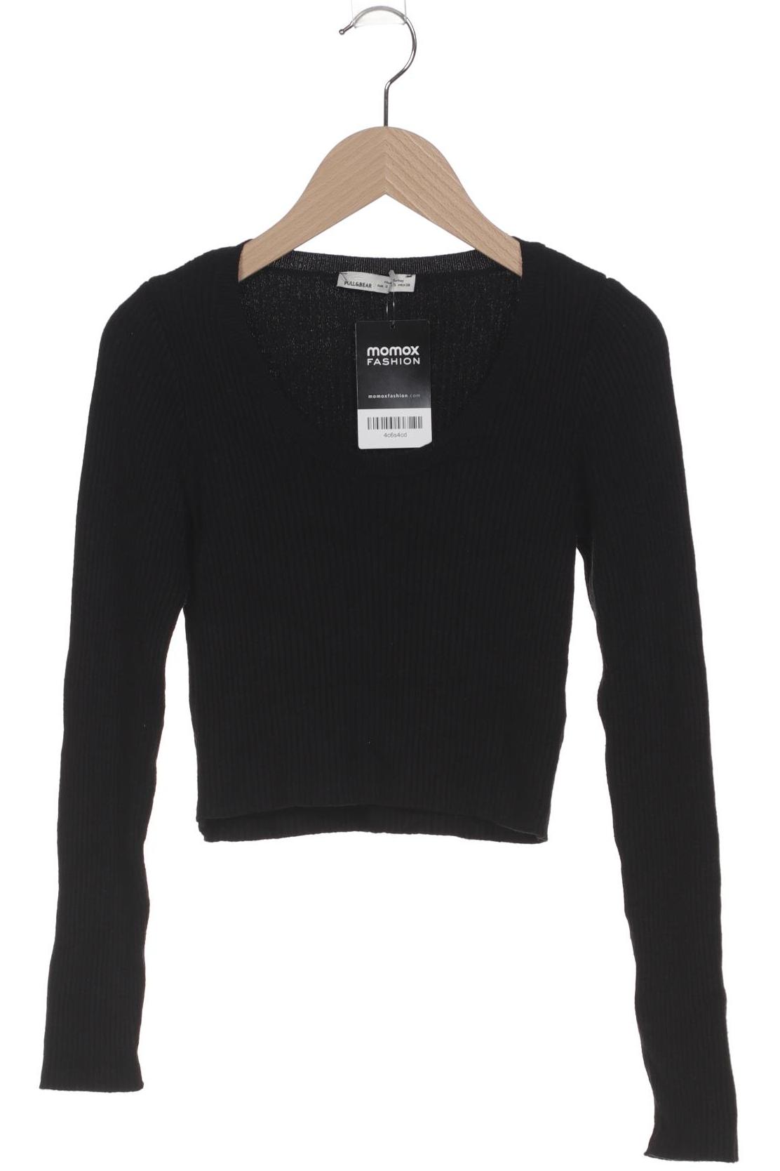 

Pull & Bear Damen Pullover, schwarz, Gr. 36
