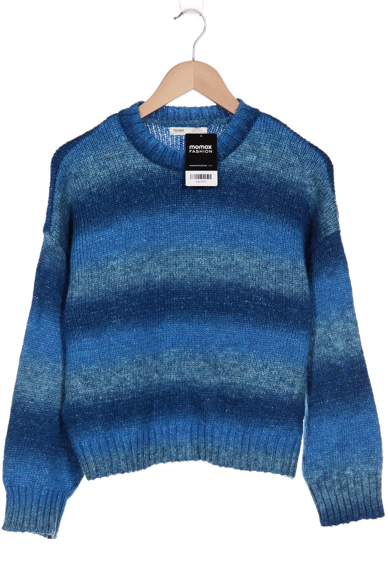 

Pull & Bear Damen Pullover, blau
