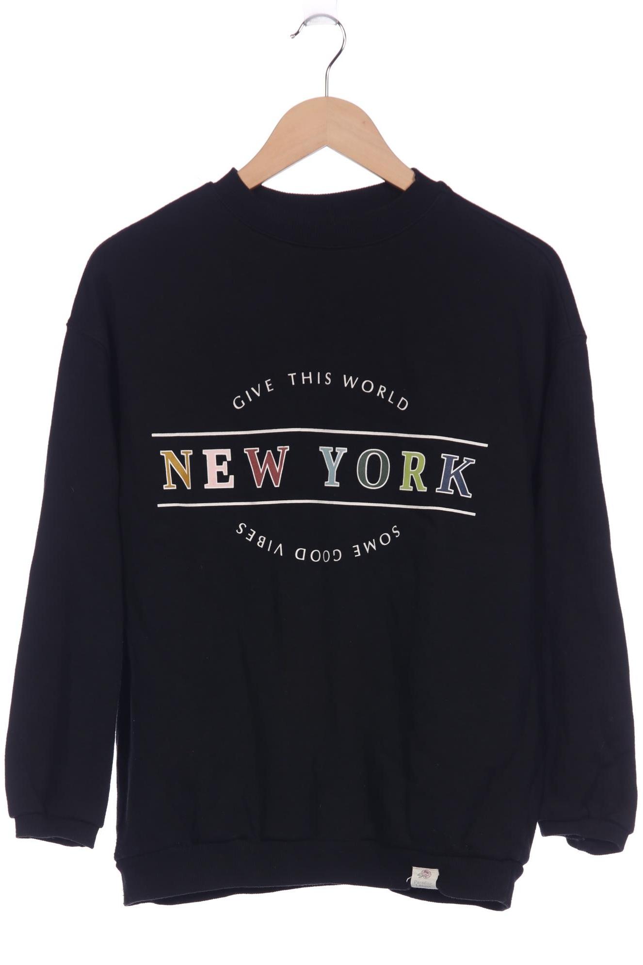 

Pull & Bear Damen Sweatshirt, schwarz, Gr. 36