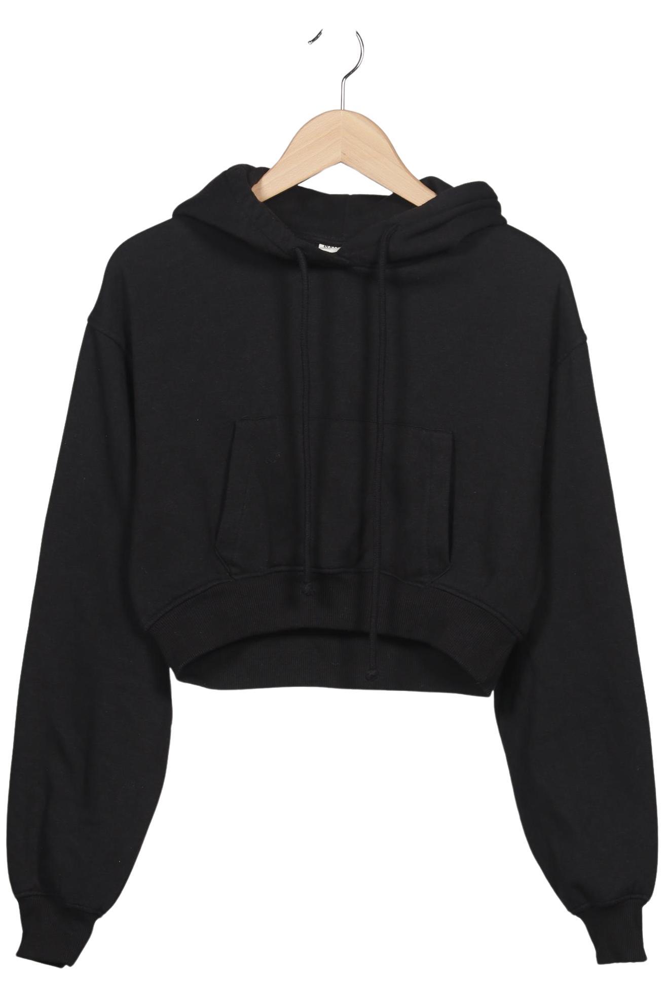 

Pull & Bear Damen Kapuzenpullover, schwarz, Gr. 36