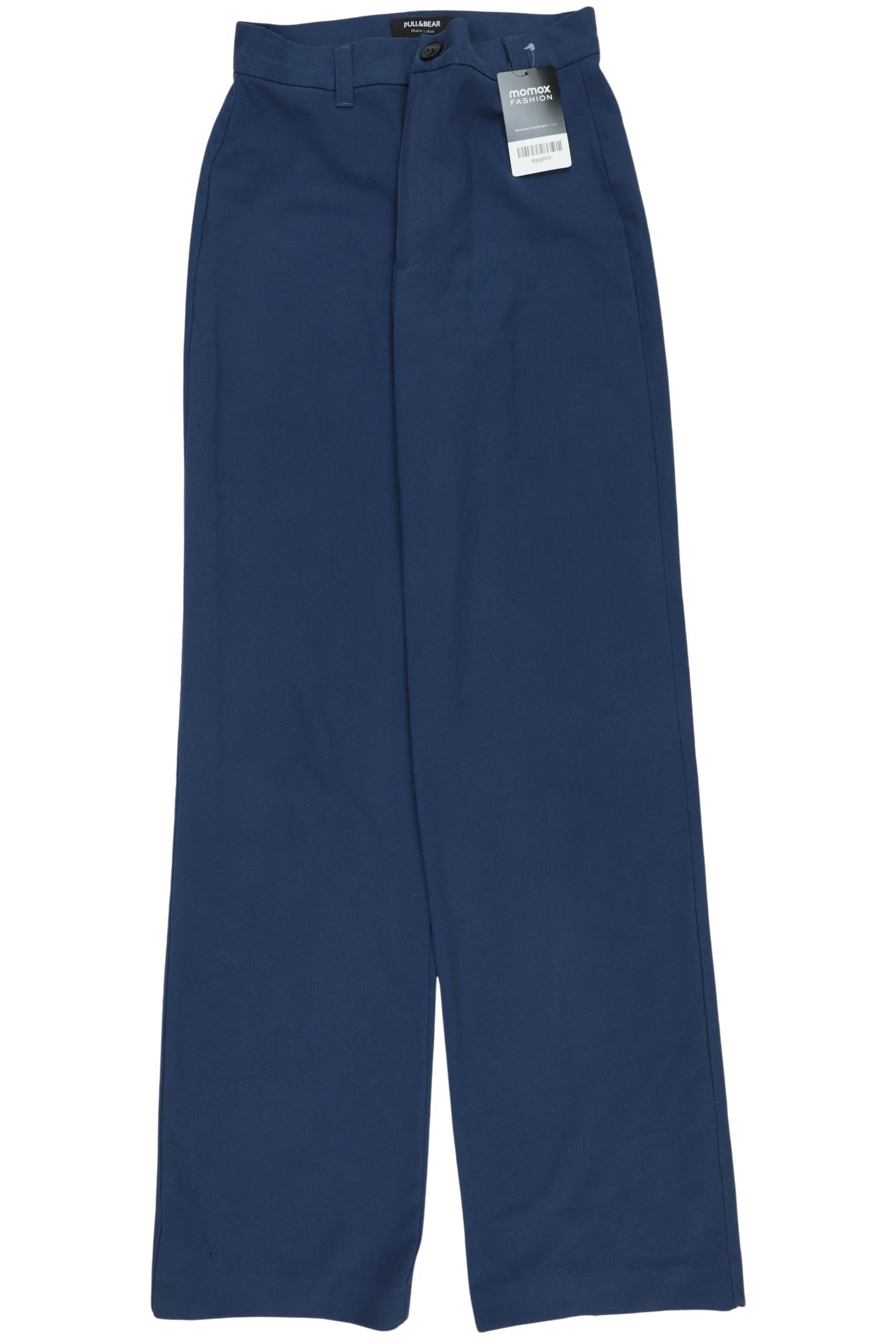 

Pull & Bear Damen Stoffhose, marineblau, Gr. 34