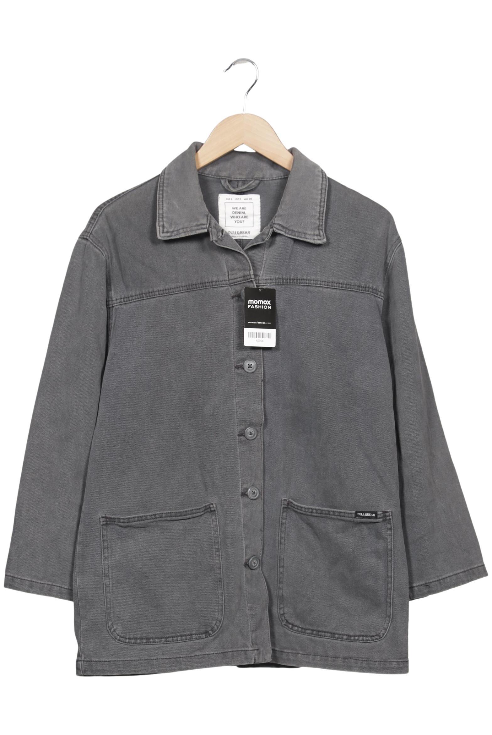 

Pull & Bear Damen Jacke, grau, Gr. 36