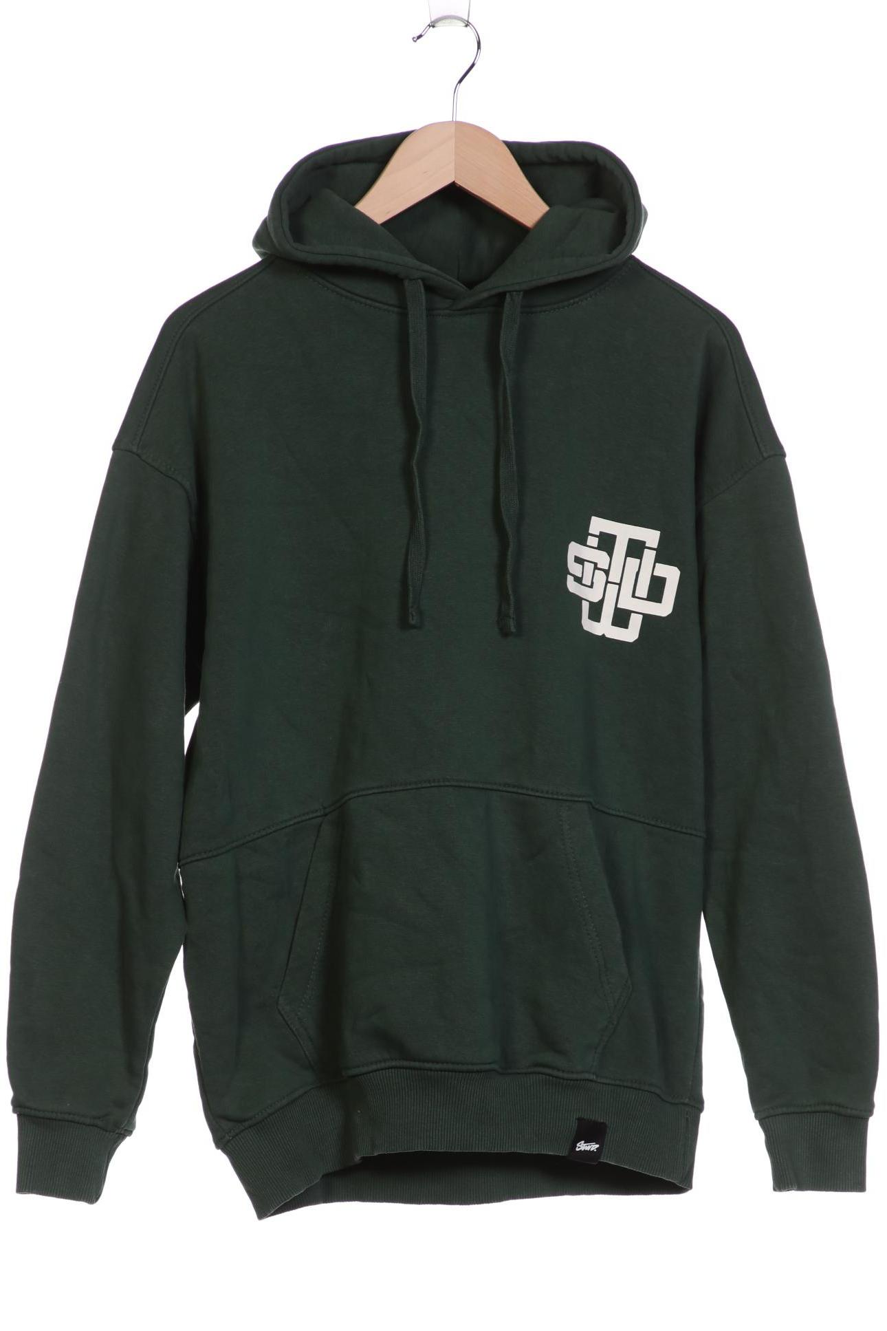 

Pull & Bear Damen Kapuzenpullover, grün, Gr. 36
