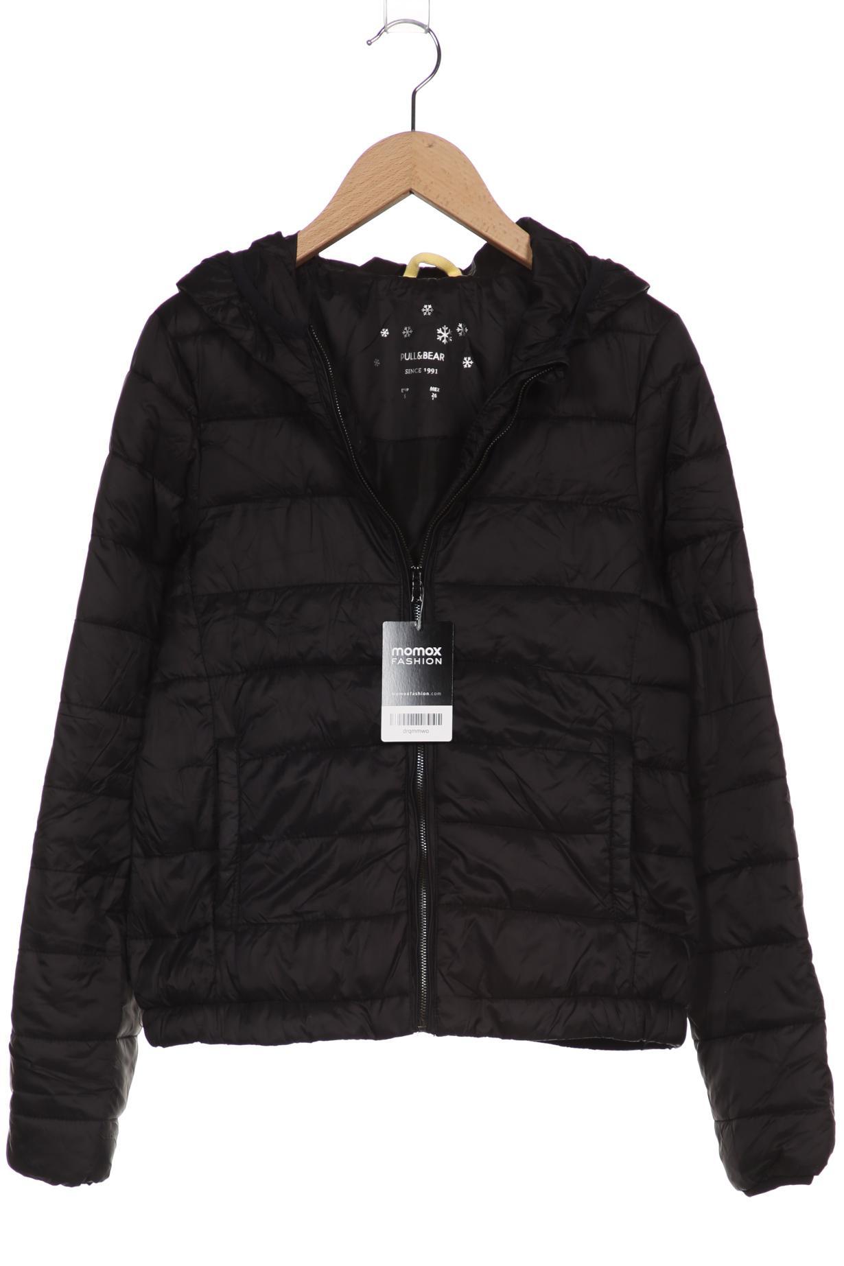 

Pull & Bear Damen Jacke, schwarz, Gr. 36