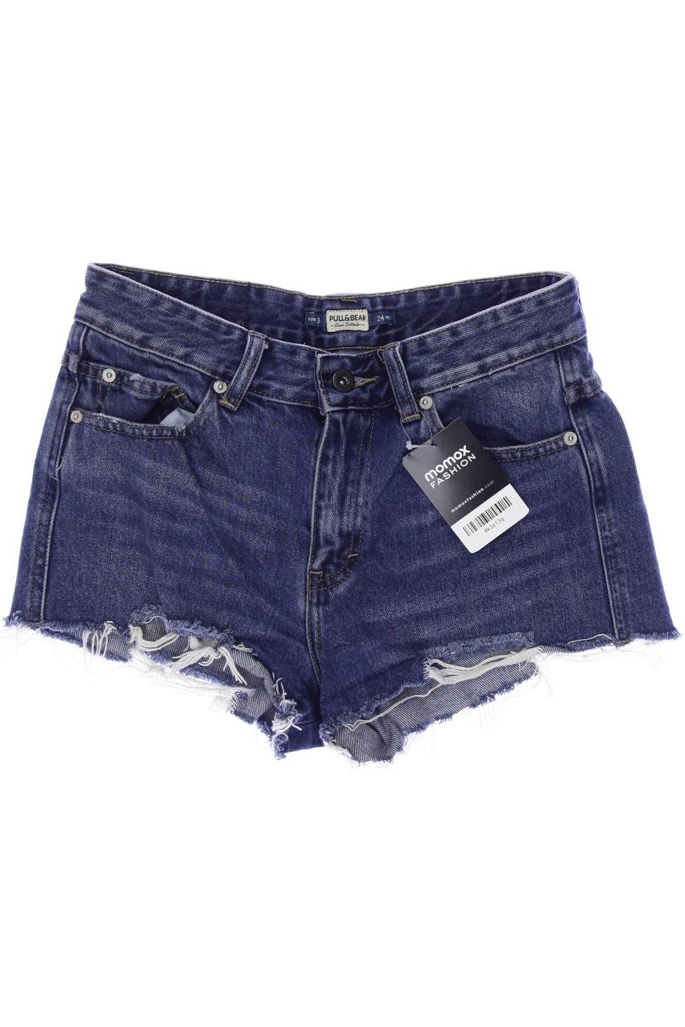 

Pull & Bear Damen Shorts, marineblau, Gr. 34