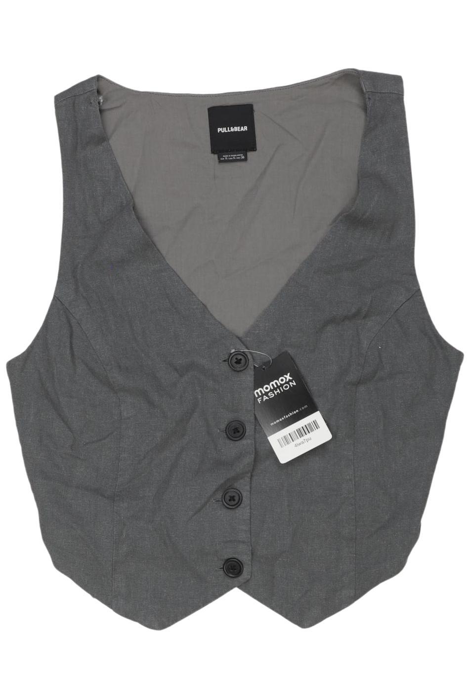 

Pull & Bear Damen Weste, grau, Gr. 36