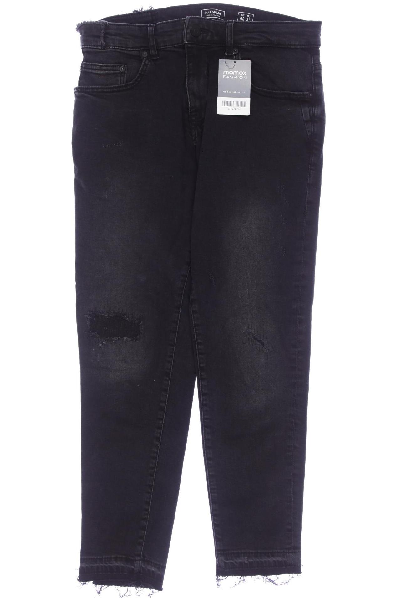 

Pull & Bear Damen Jeans, schwarz, Gr. 40