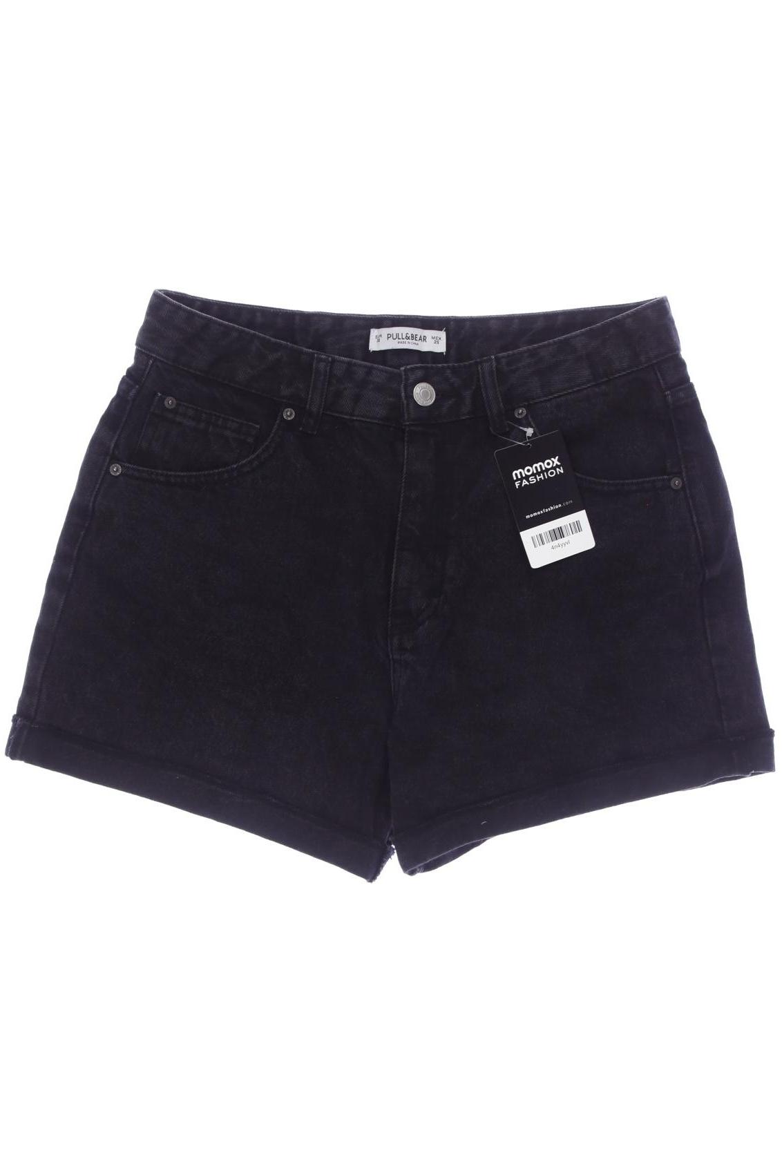

Pull & Bear Damen Shorts, schwarz, Gr. 38