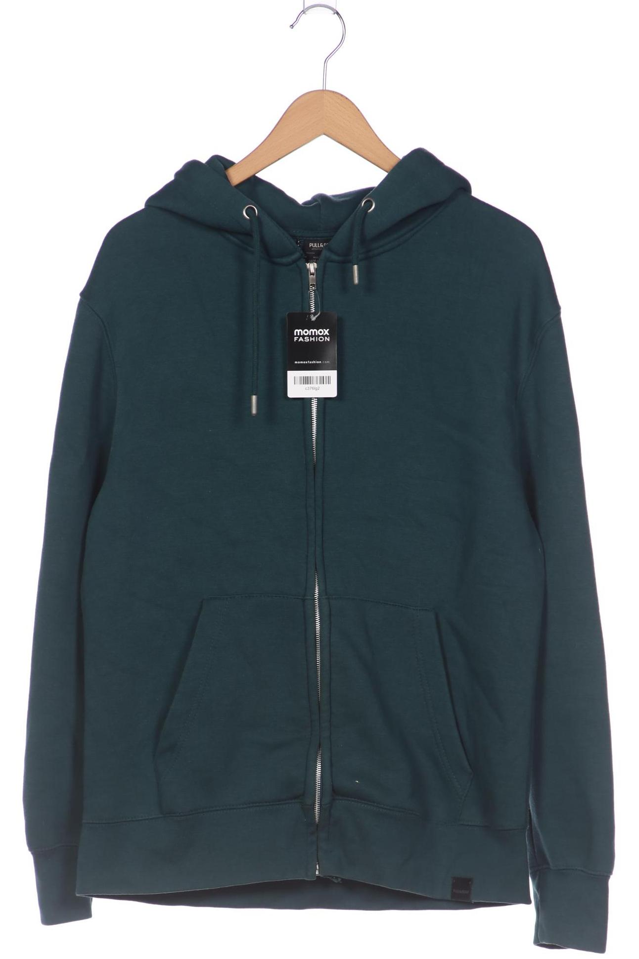 

Pull & Bear Damen Kapuzenpullover, grün, Gr. 38