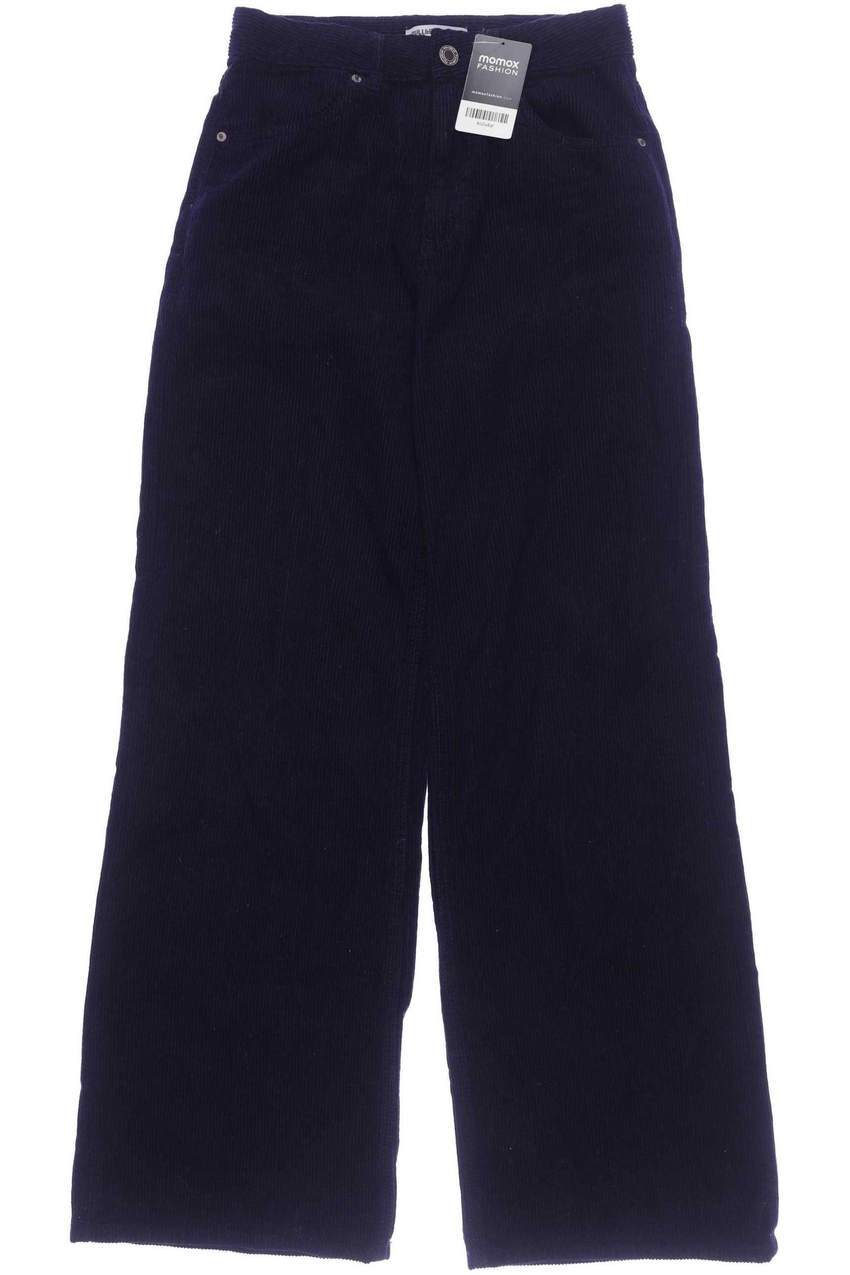 

Pull & Bear Damen Stoffhose, marineblau, Gr. 36