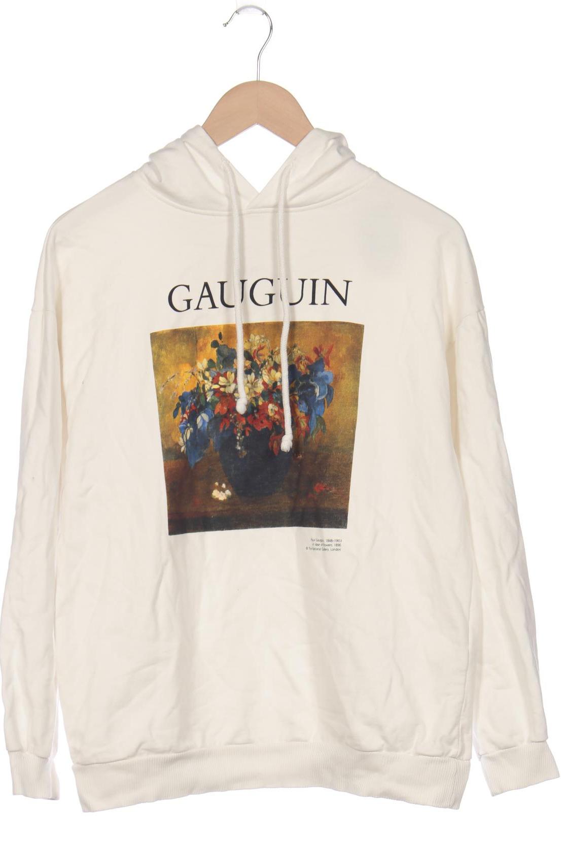 

Pull & Bear Damen Kapuzenpullover, weiß, Gr. 36