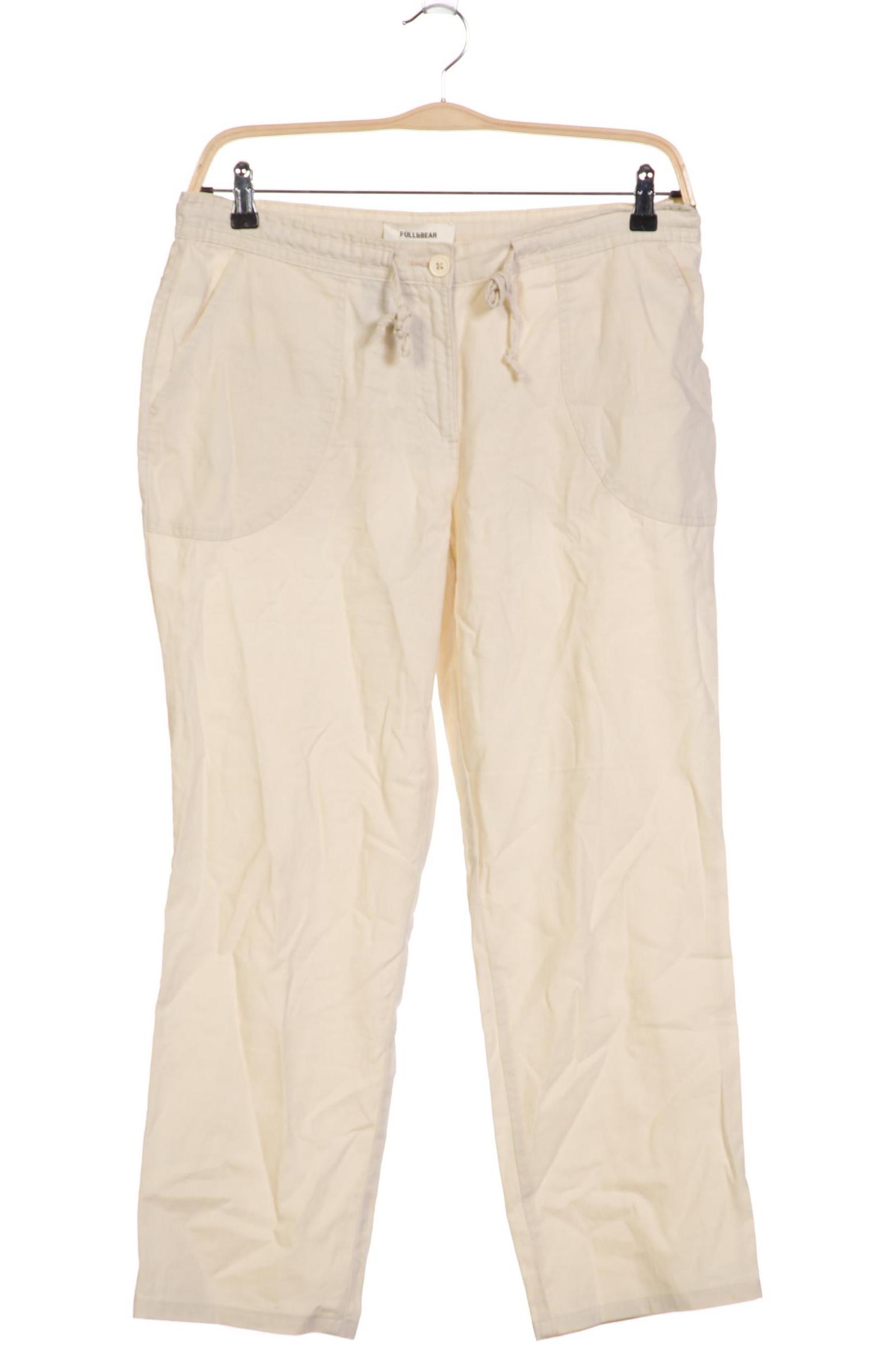

Pull & Bear Damen Stoffhose, beige, Gr. 0