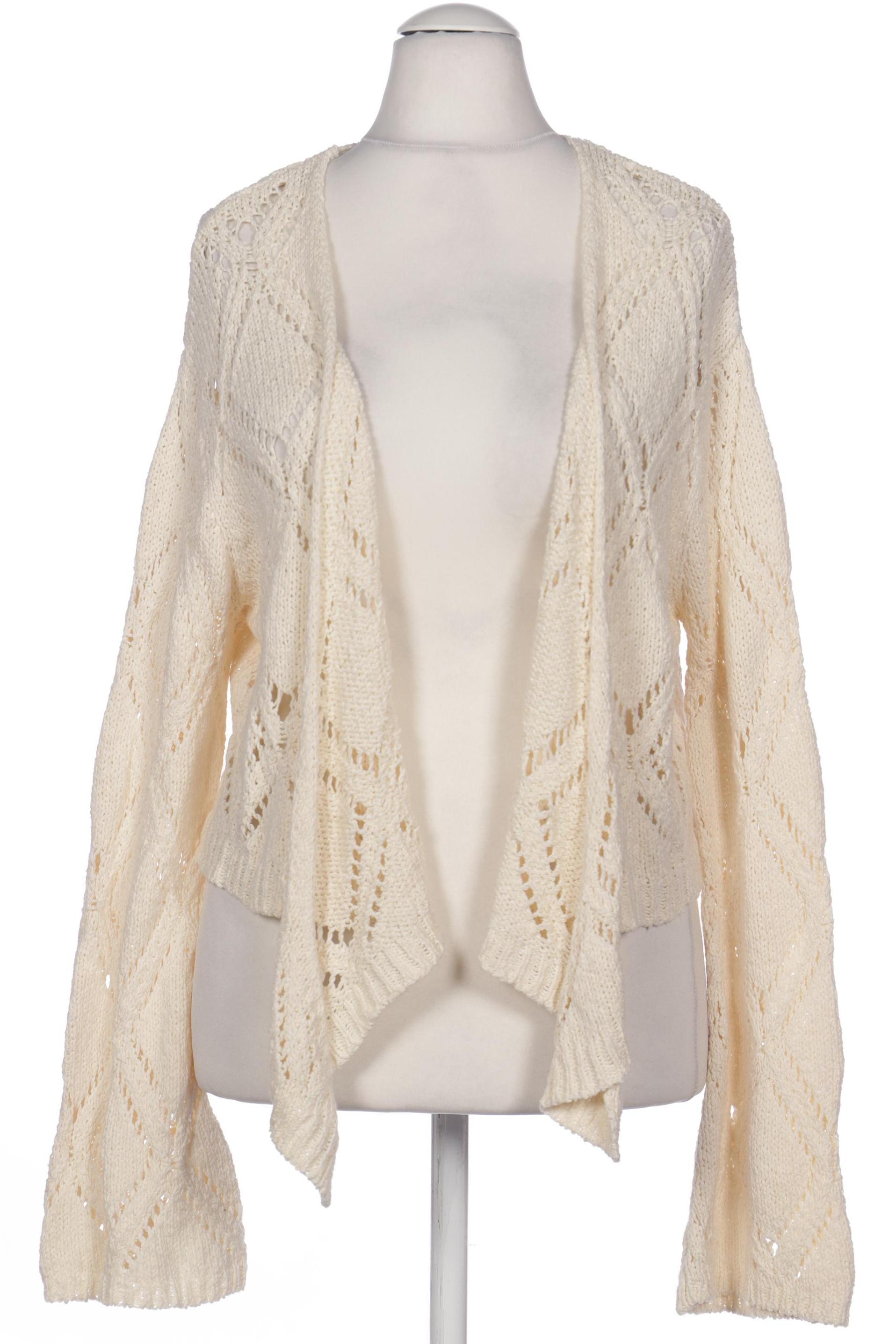 

Pull & Bear Damen Strickjacke, cremeweiß, Gr. 36