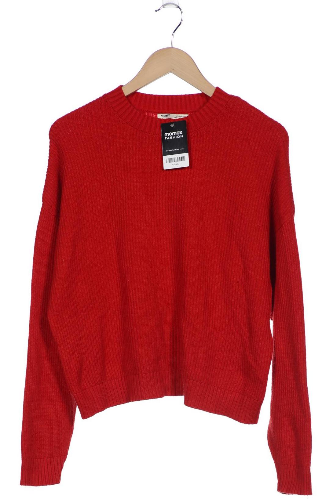

Pull & Bear Damen Pullover, rot
