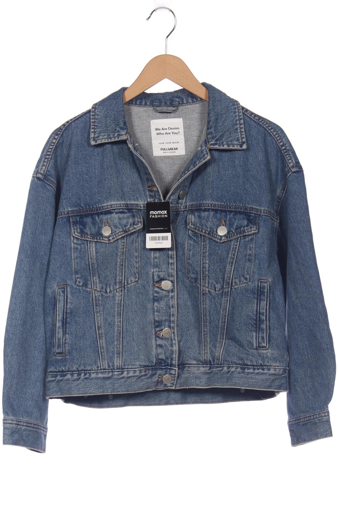

Pull & Bear Damen Jacke, blau, Gr. 38